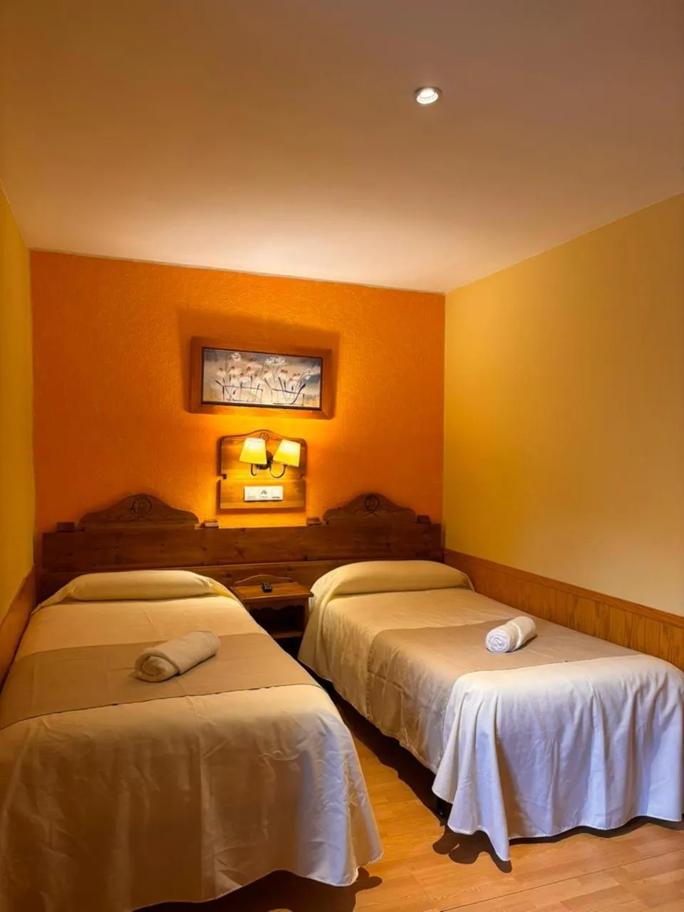 Bedroom, Bed in Hotel Prats