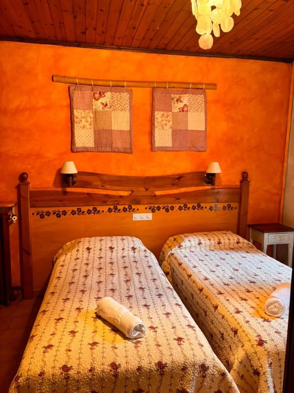 Bedroom, Bed in Hotel Prats