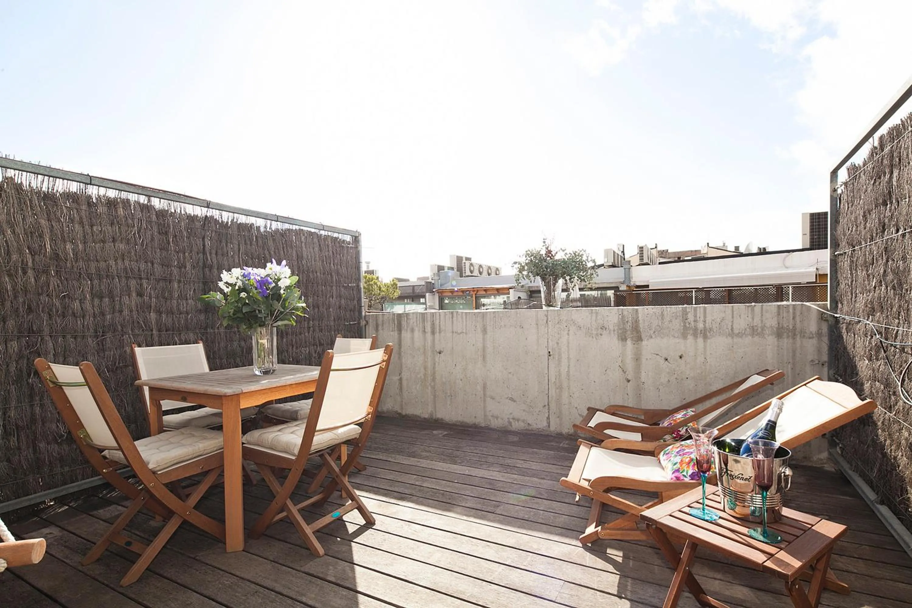 Apartment with Terrace in Apartment Barcelona Rentals - Penthouse with Terrace