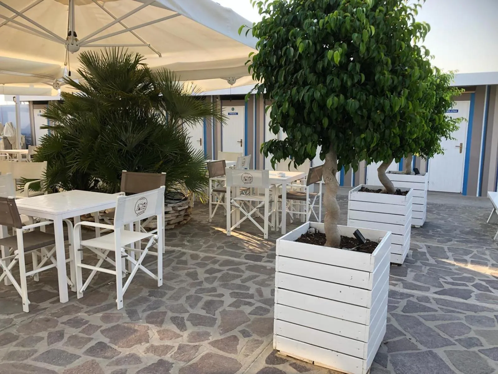 Beach in Hotel Donatella Pinarella