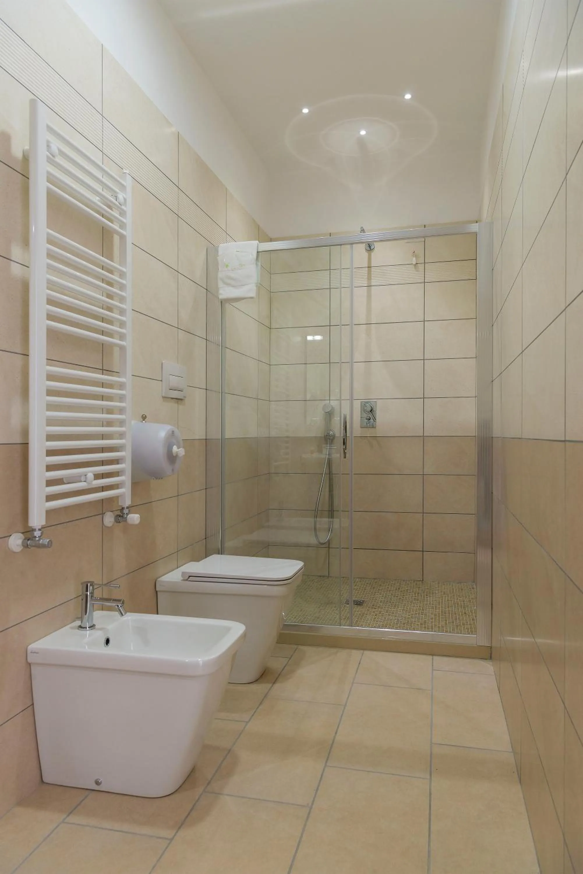 Shower in Hotel America