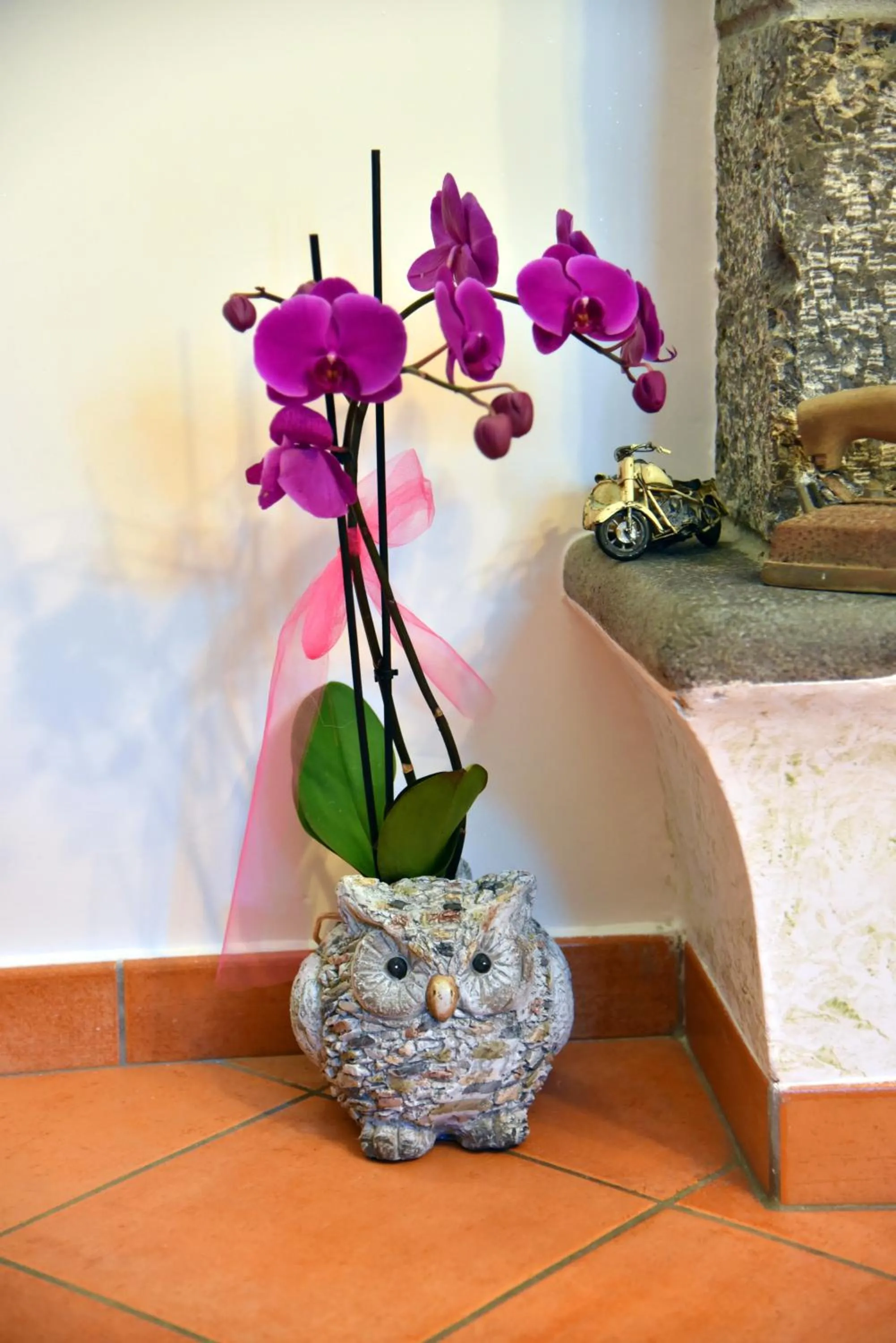 Decorative detail in Casa Gentile