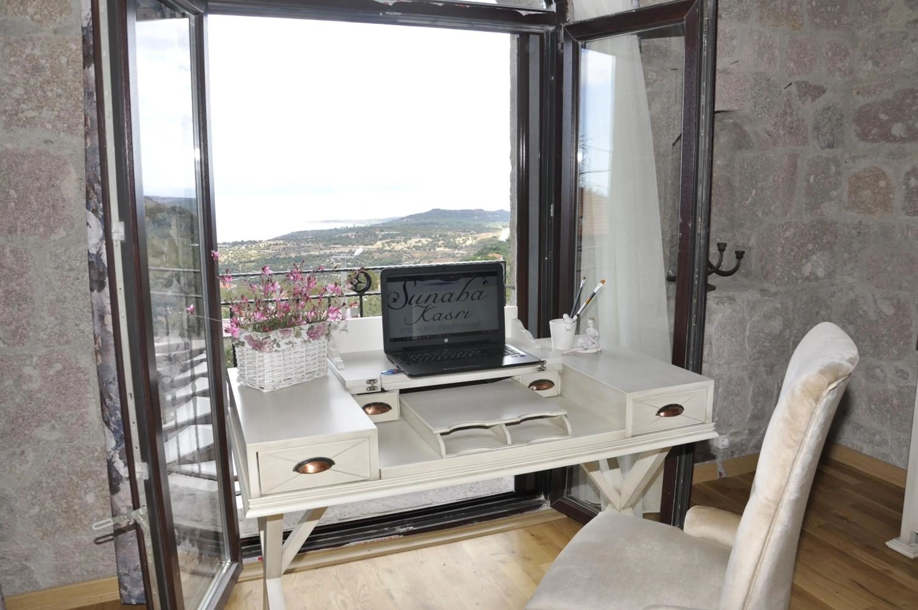 Sea view in Assos Sunaba Kasri Hotel