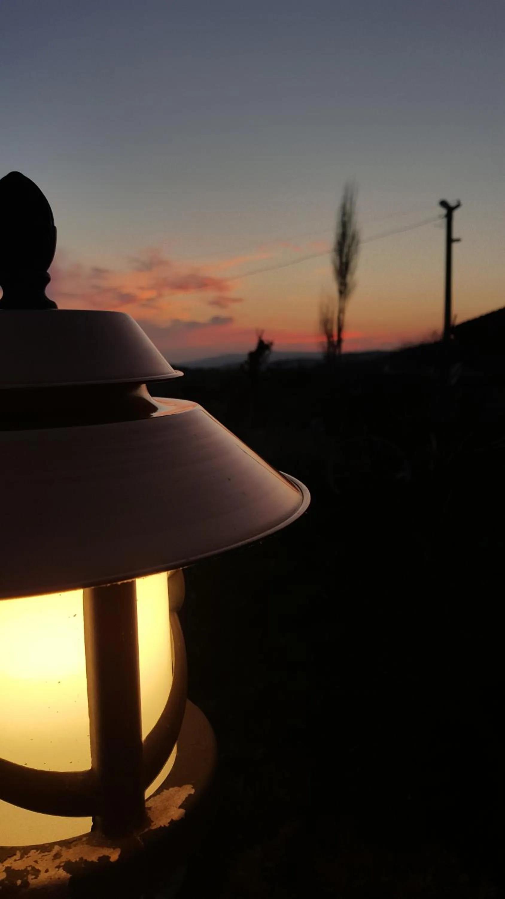 Sunset in Assos Sunaba Kasri Hotel