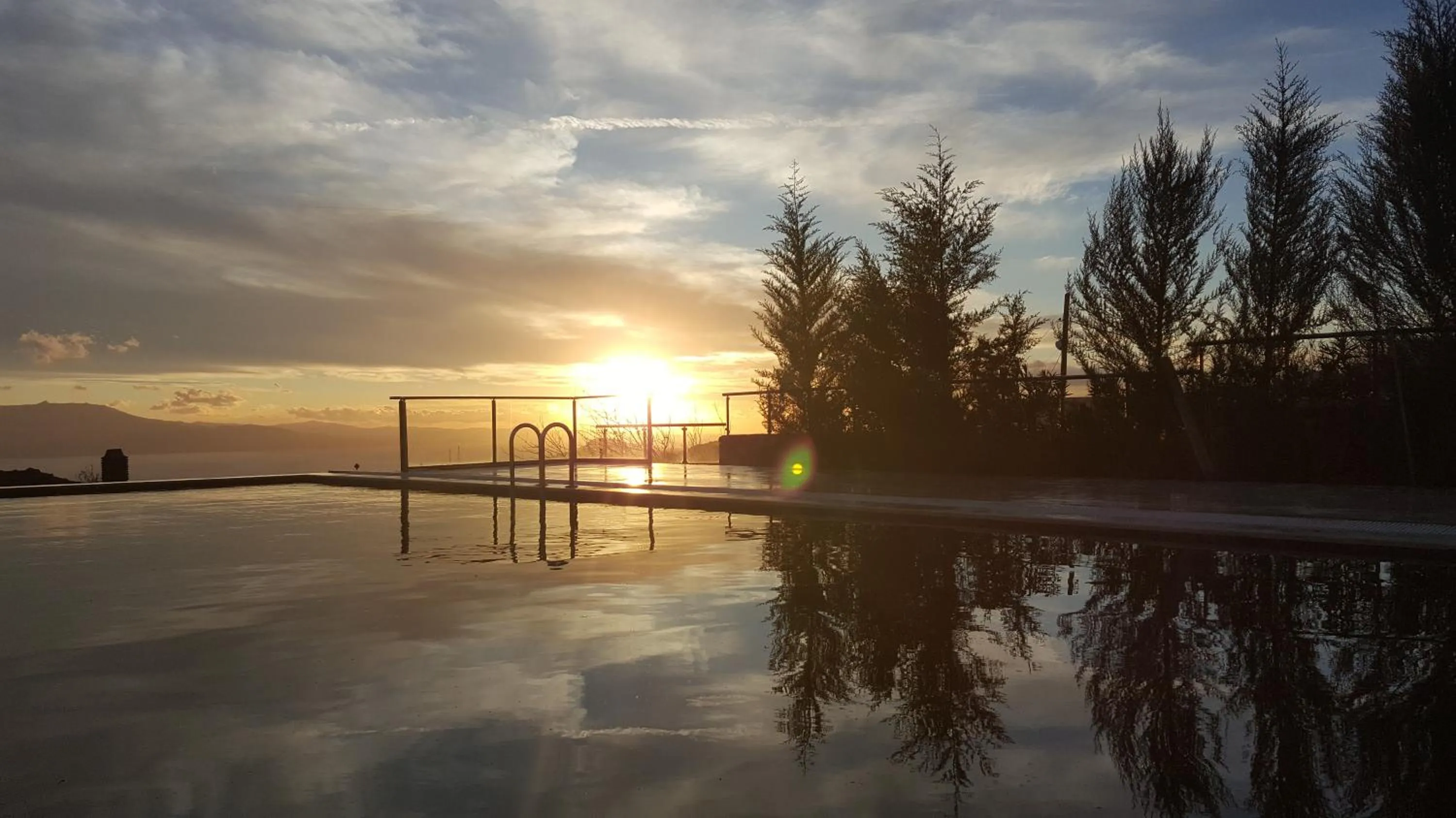 Swimming pool in Assos Sunaba Kasri Hotel