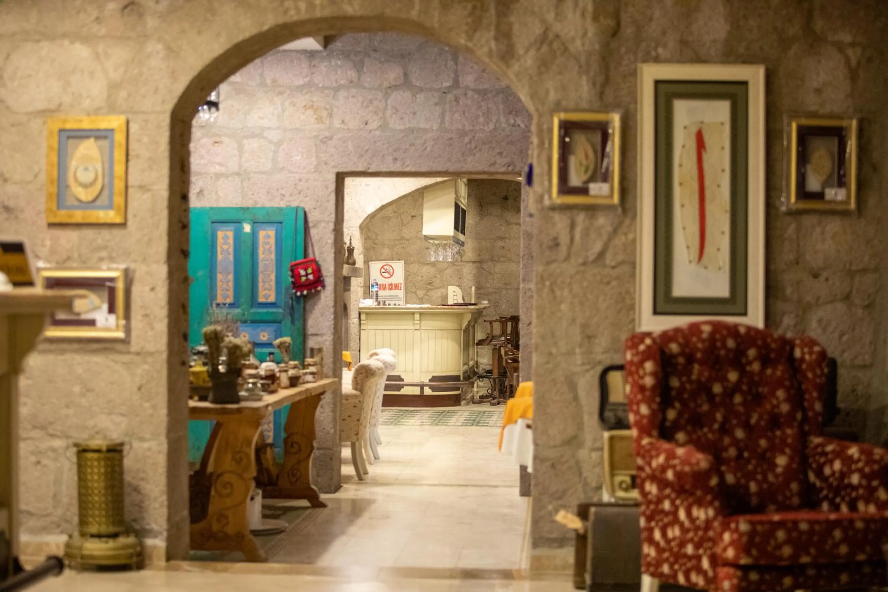 Restaurant/places to eat in Assos Sunaba Kasri Hotel