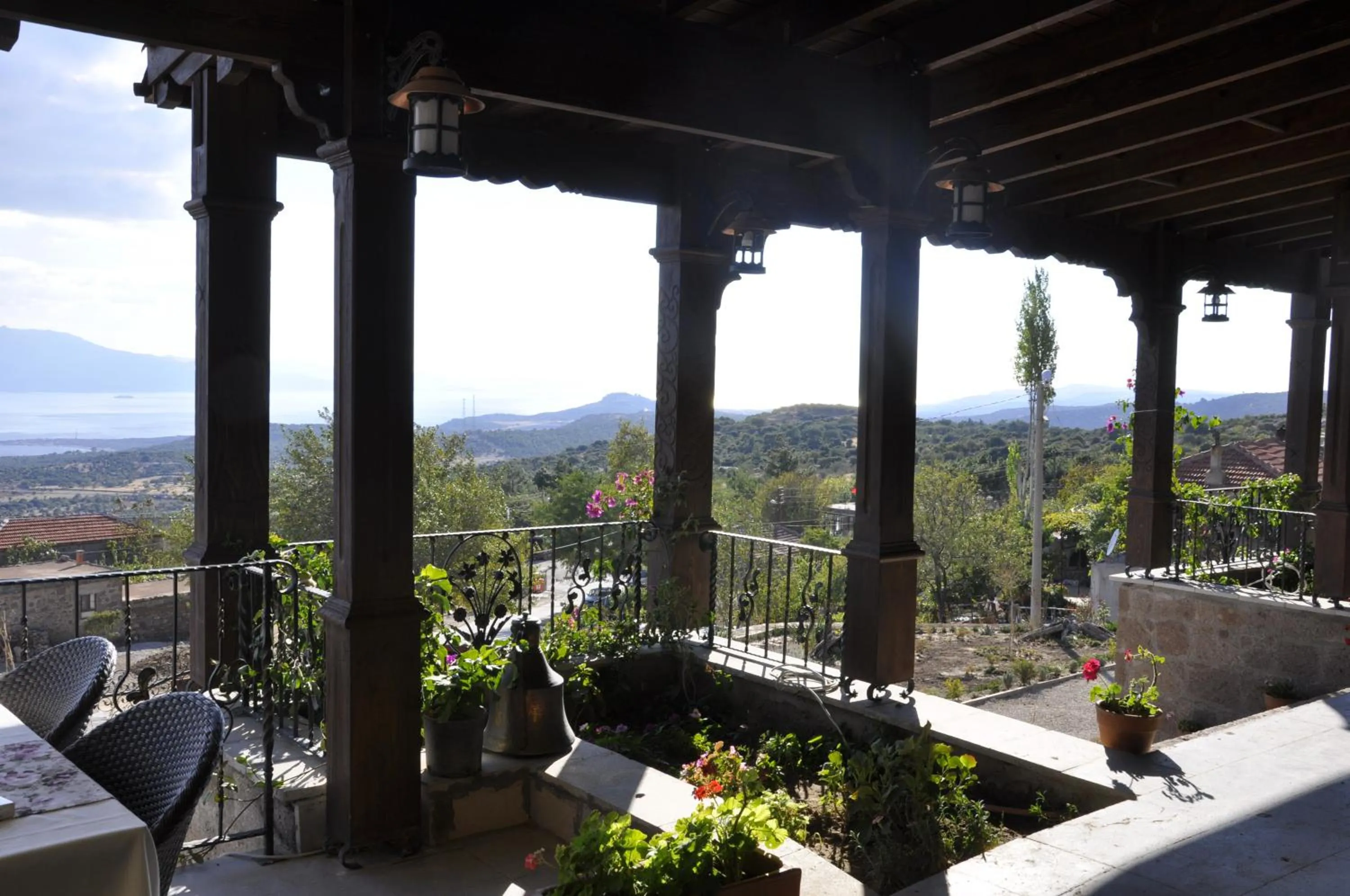 Balcony/Terrace in Assos Sunaba Kasri Hotel