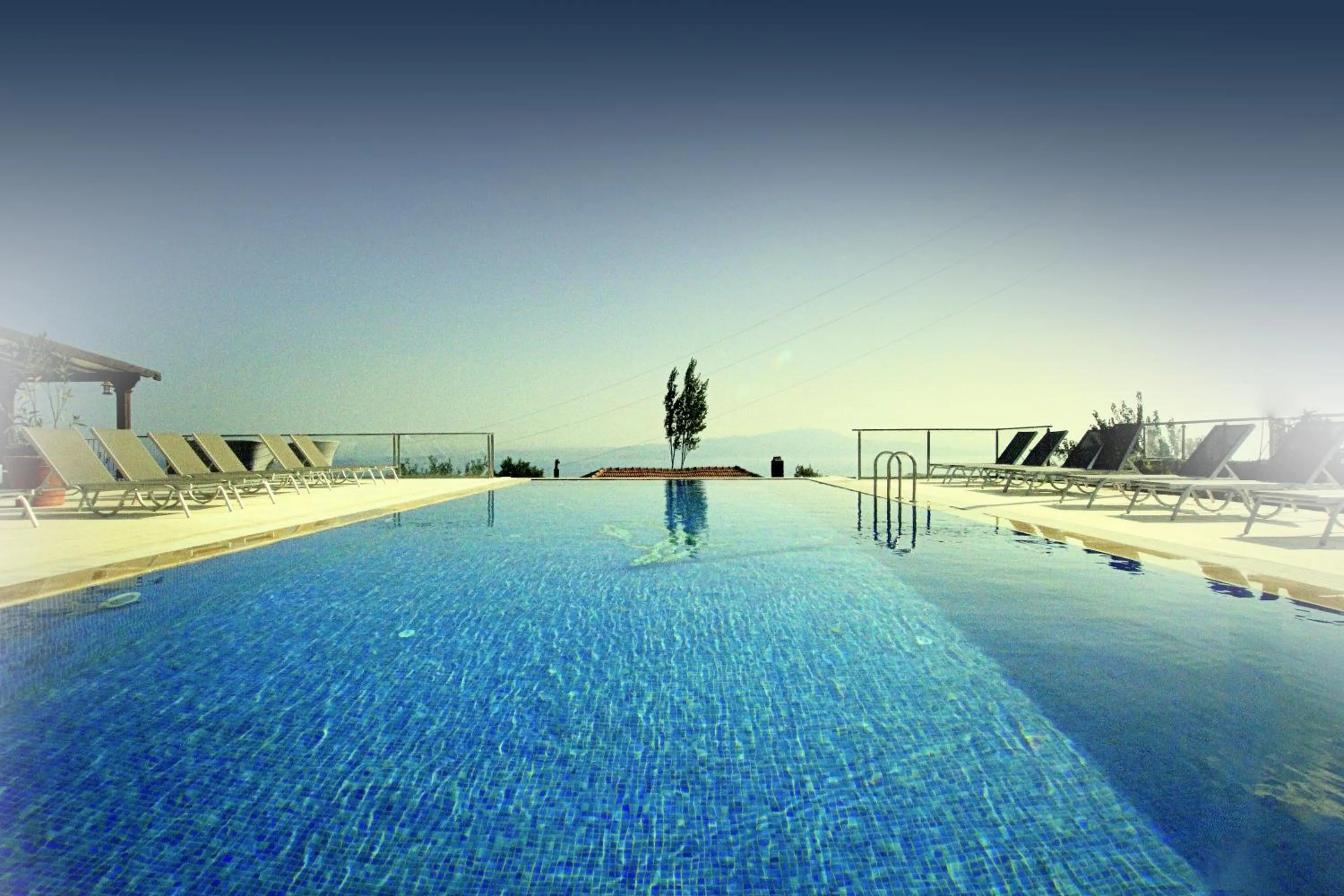 Swimming pool in Assos Sunaba Kasri Hotel
