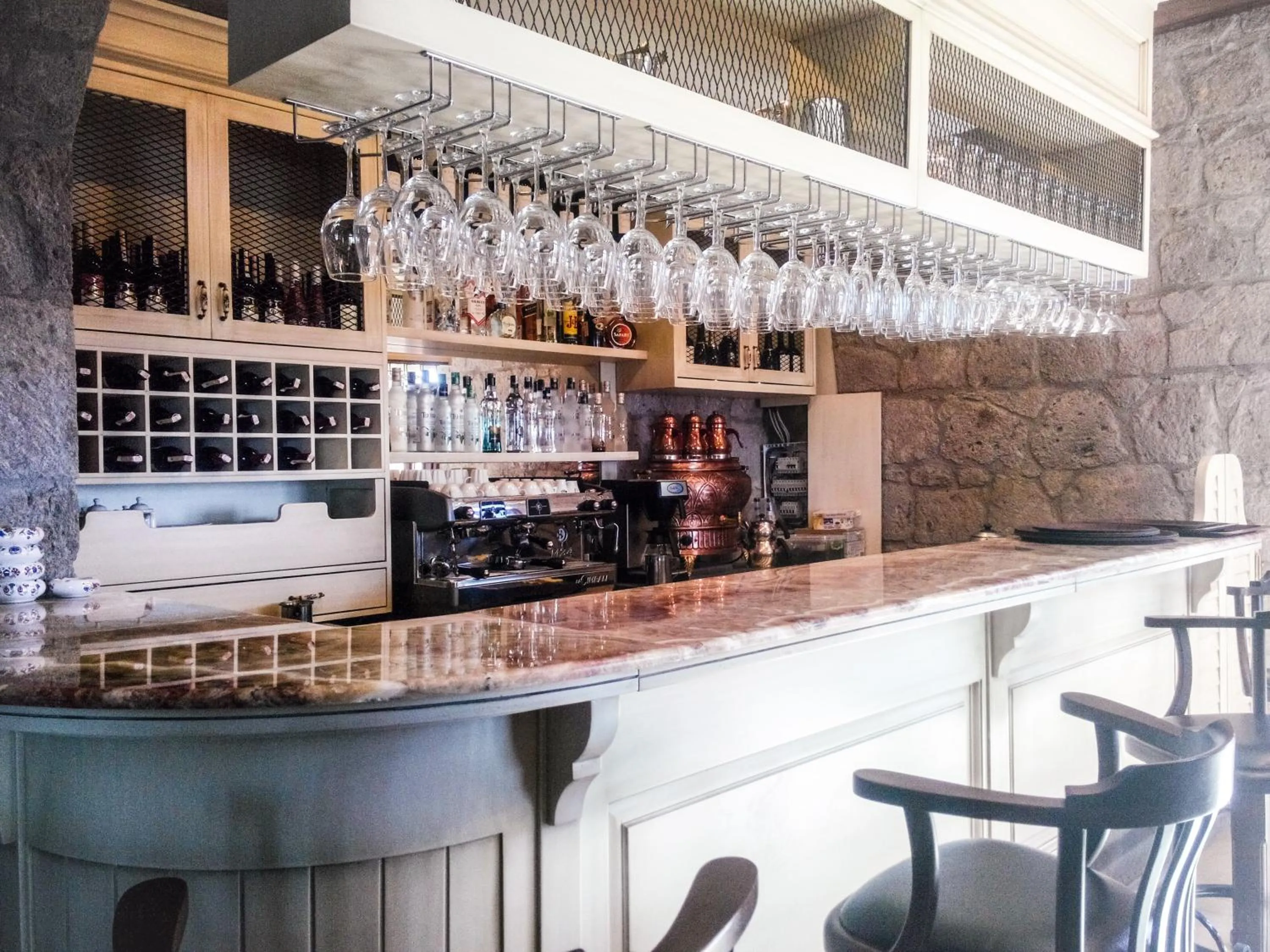 Lounge or bar in Assos Sunaba Kasri Hotel