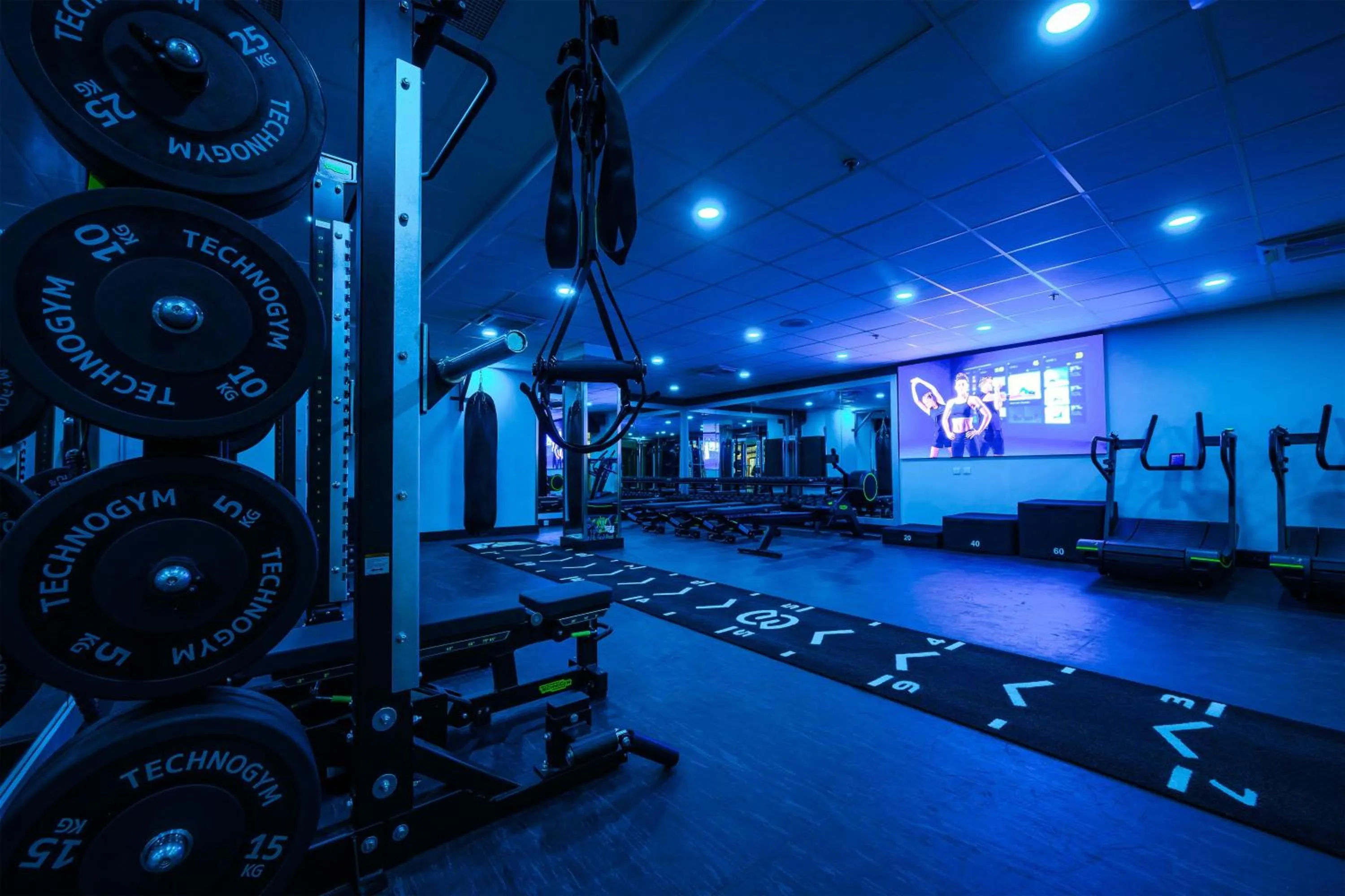 Fitness centre/facilities in Hilton Malta