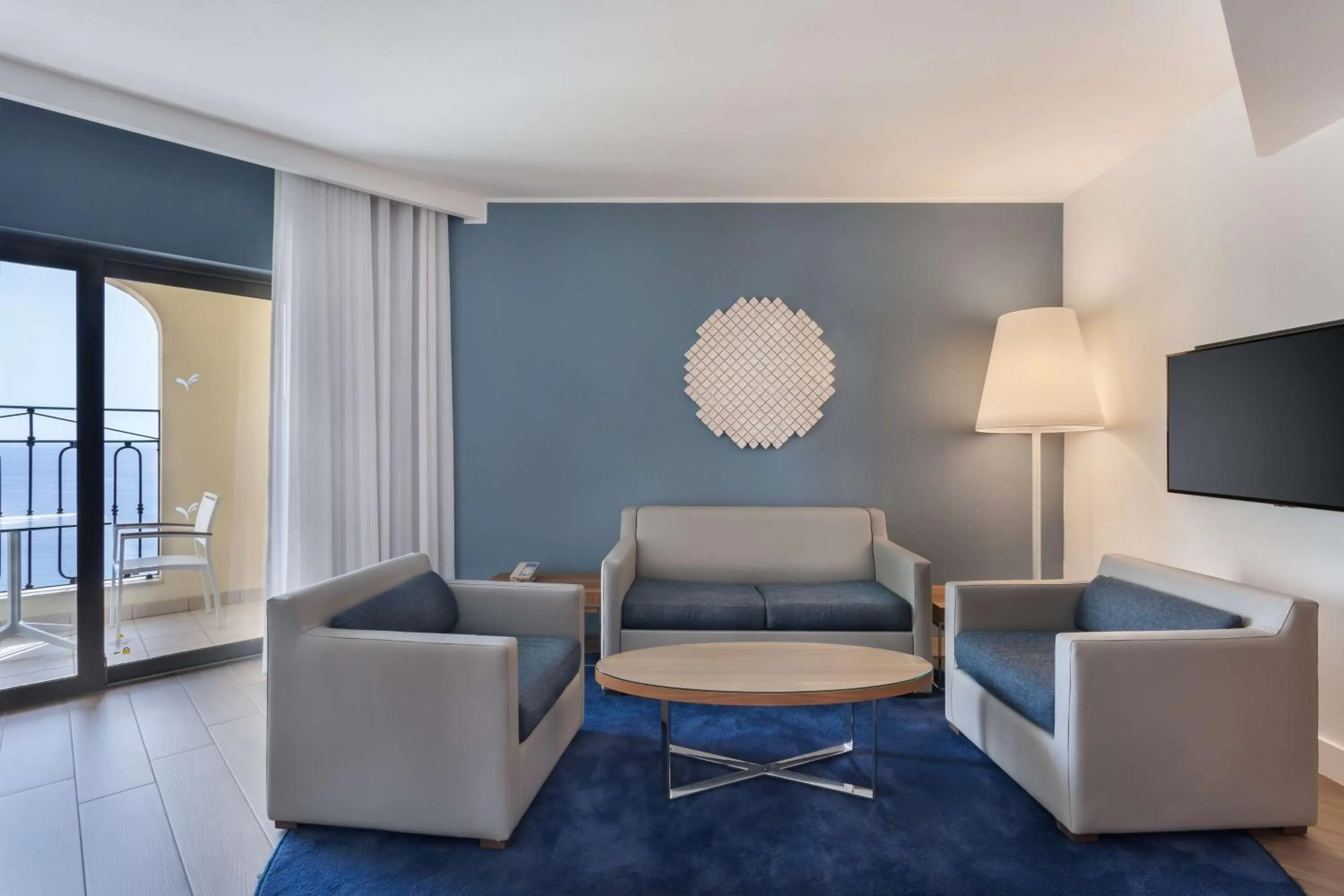 Living room in Hilton Malta