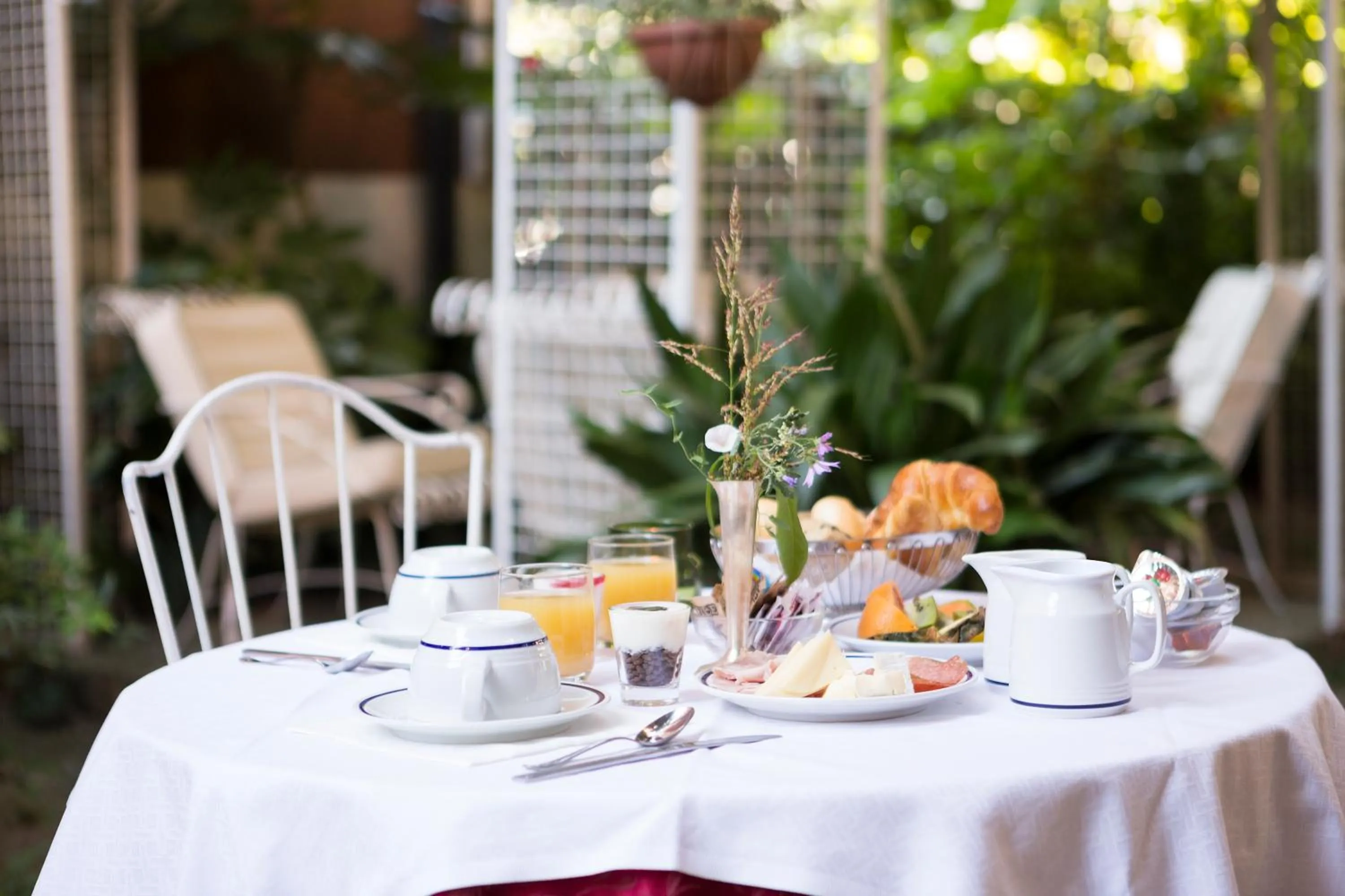 Garden in Hotel Rigel