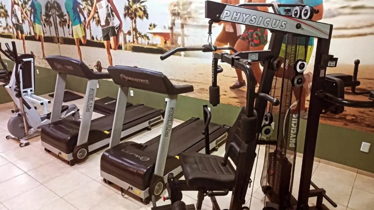 Fitness centre/facilities in Savana Park Hotel