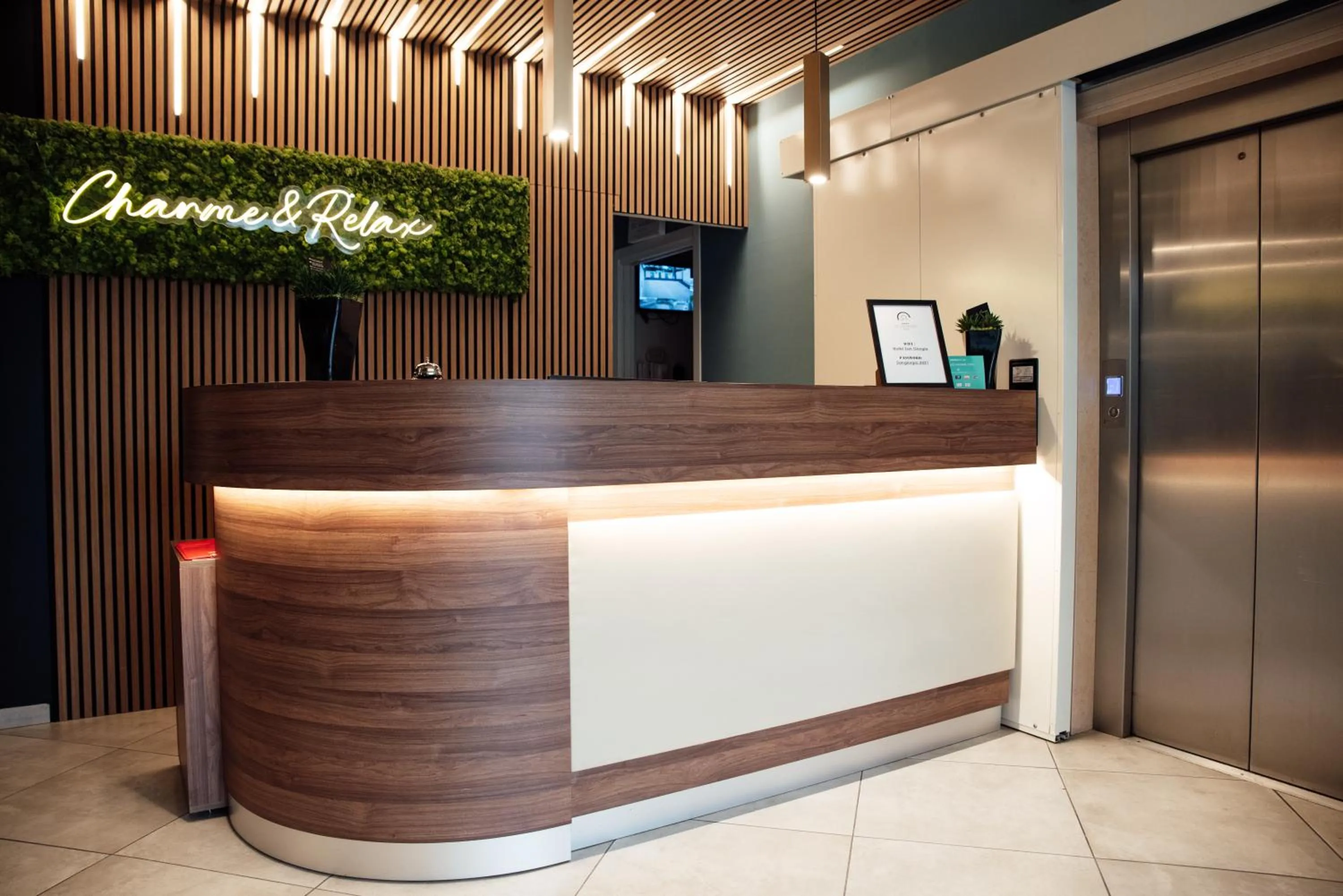 Lobby or reception in Hotel St. Giorgio