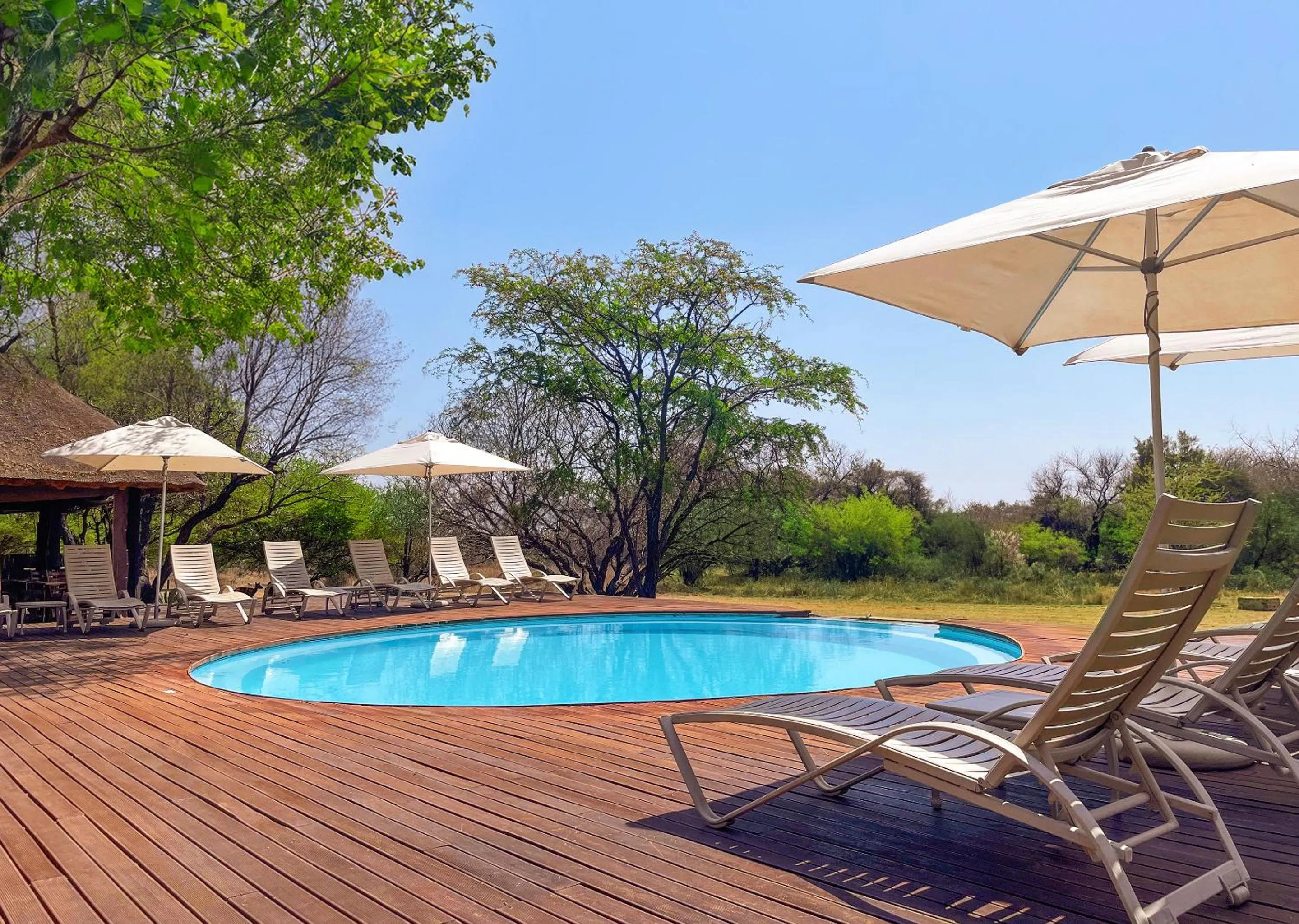 Patio in Finfoot Lake Reserve by Dream Resorts