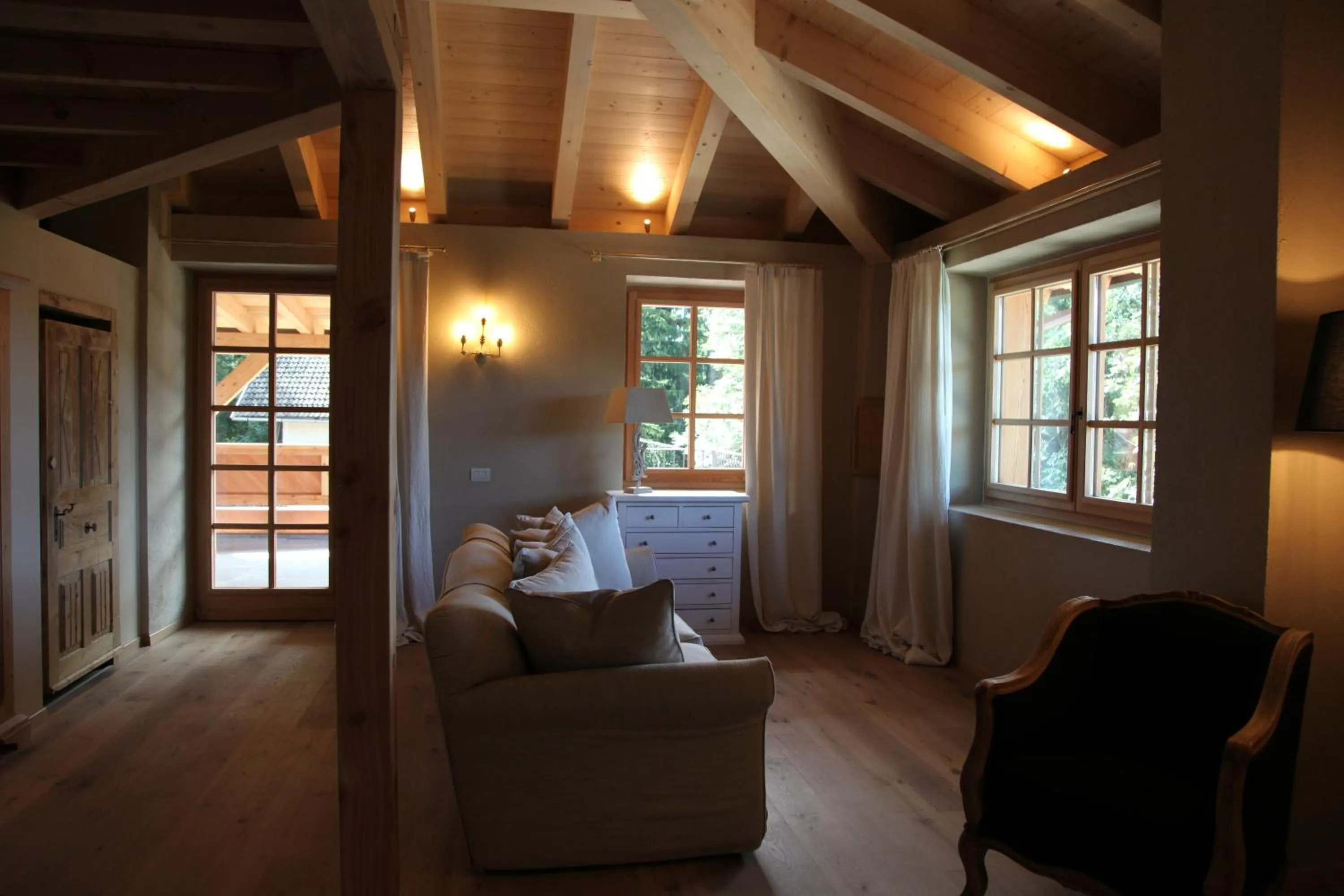 Living room in Hotel Alle Ciaspole