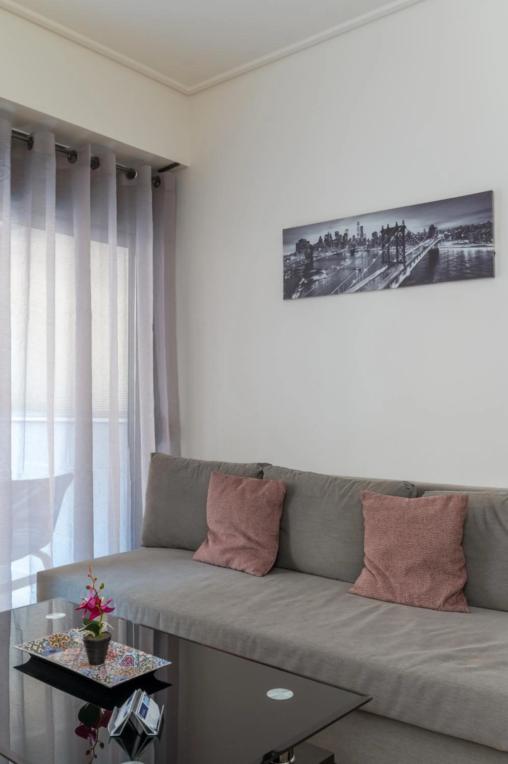 Seating area in Elvita Apartments