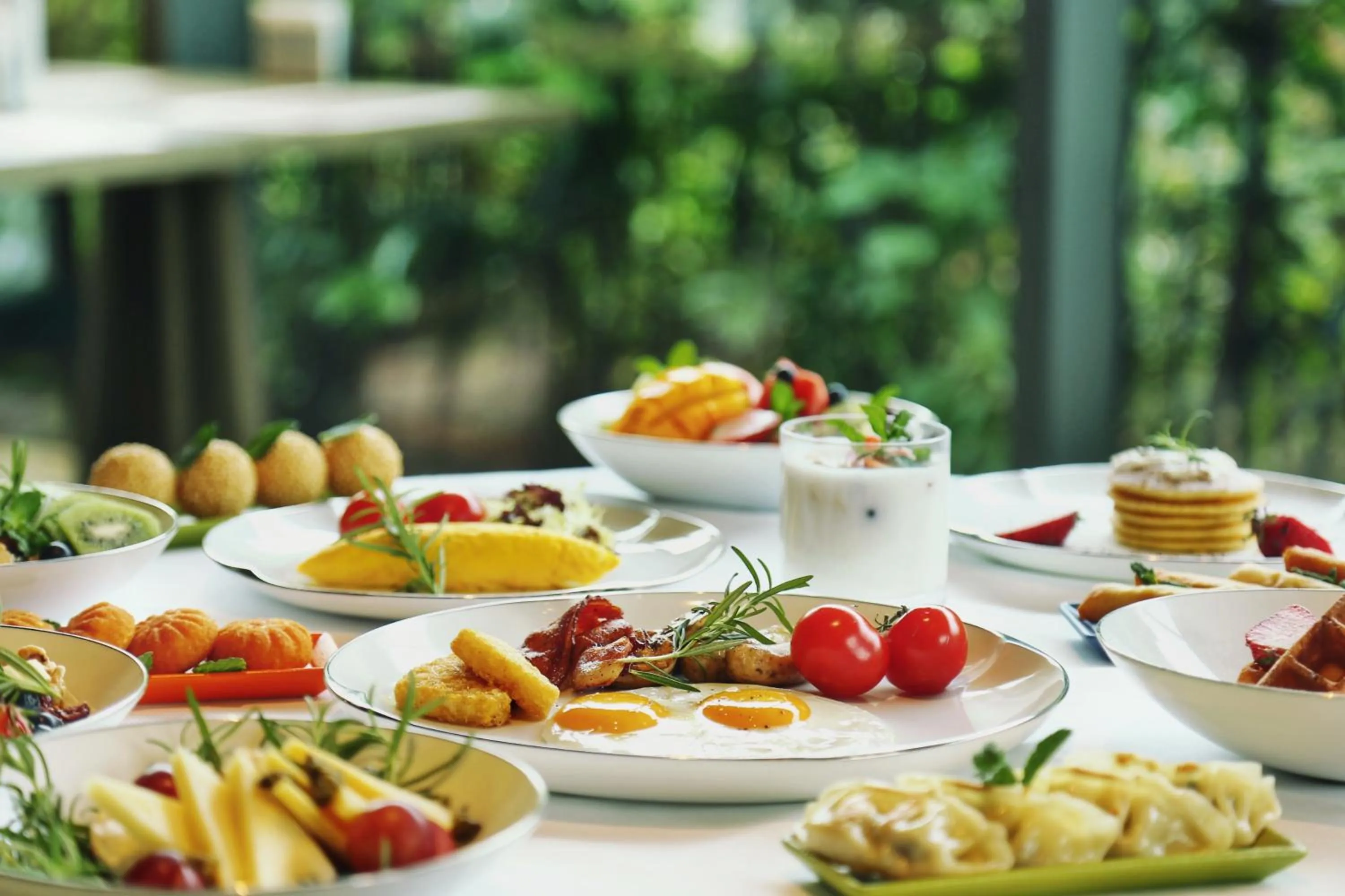 Breakfast in Hangzhou Marriott Hotel Qianjiang