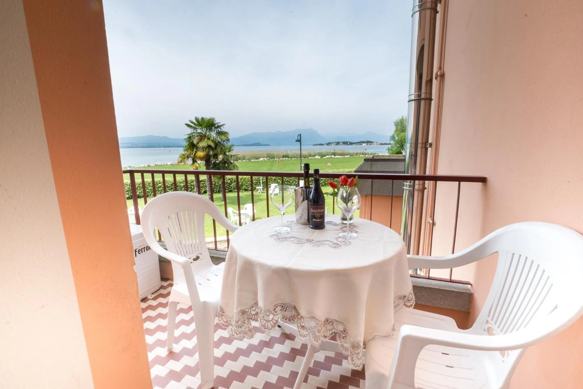 Seating area in Appartamenti Residence Tulipano