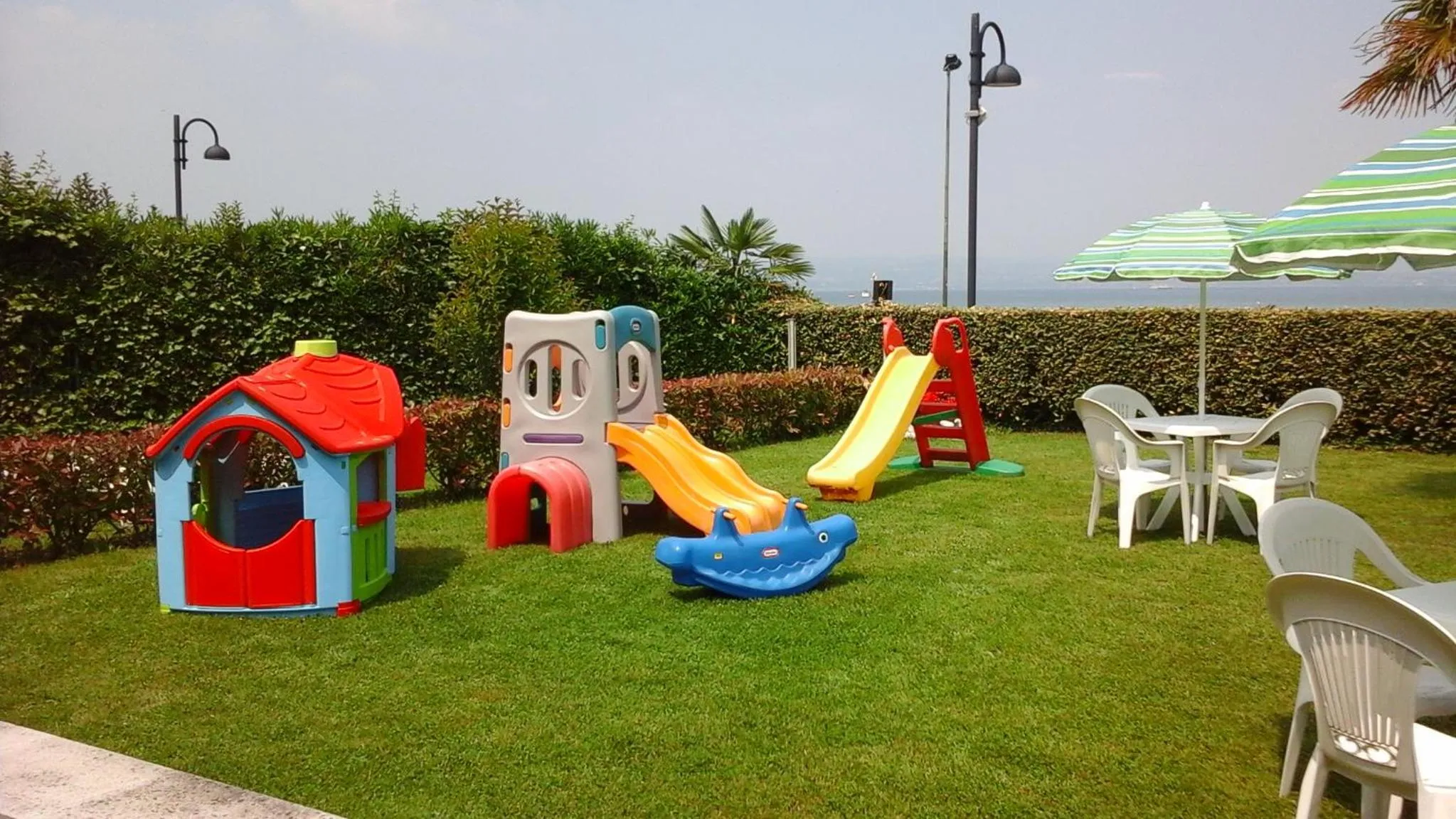 Children play ground in Appartamenti Residence Tulipano