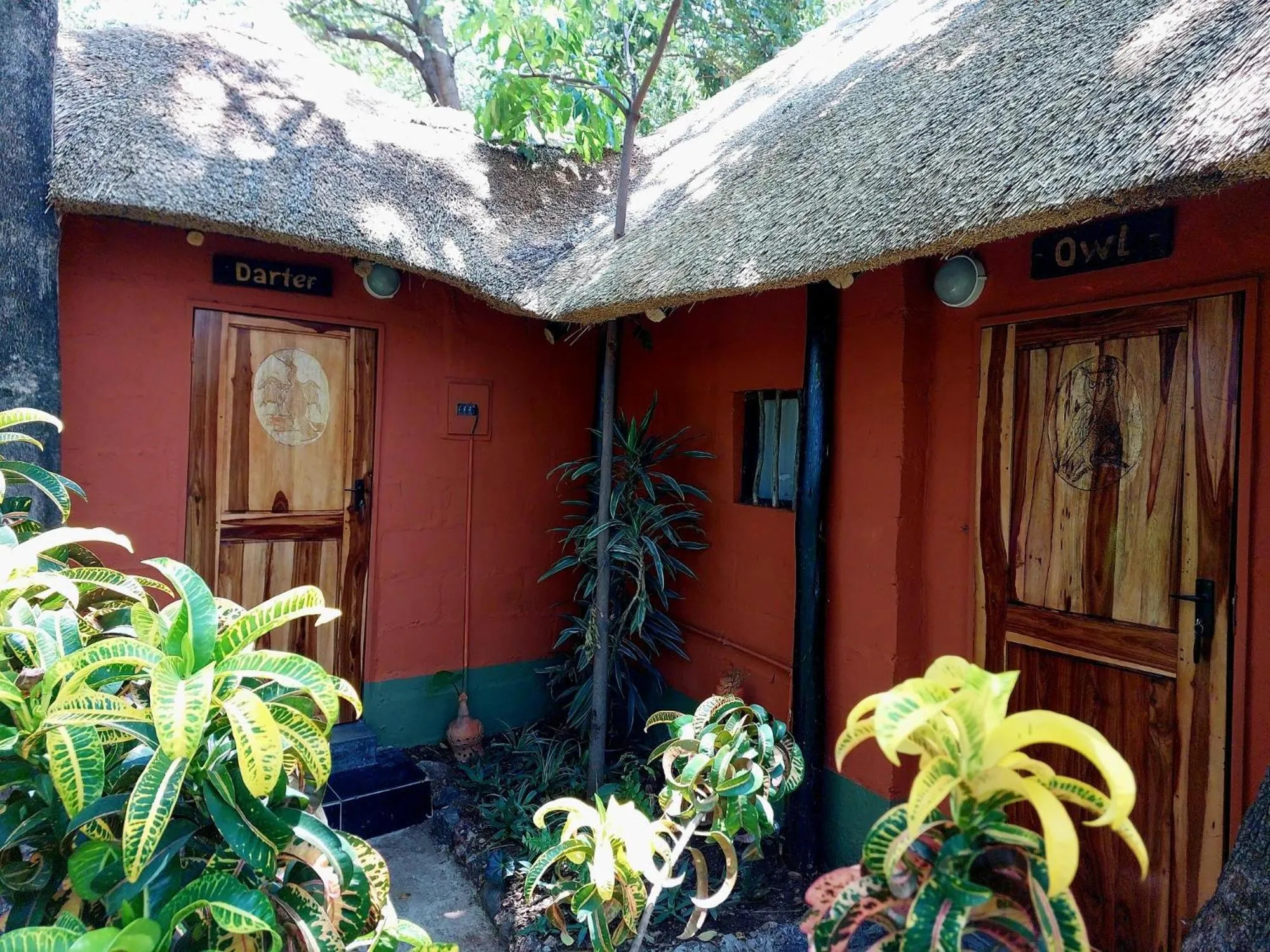 Property building in Victoria Falls Backpackers Lodge