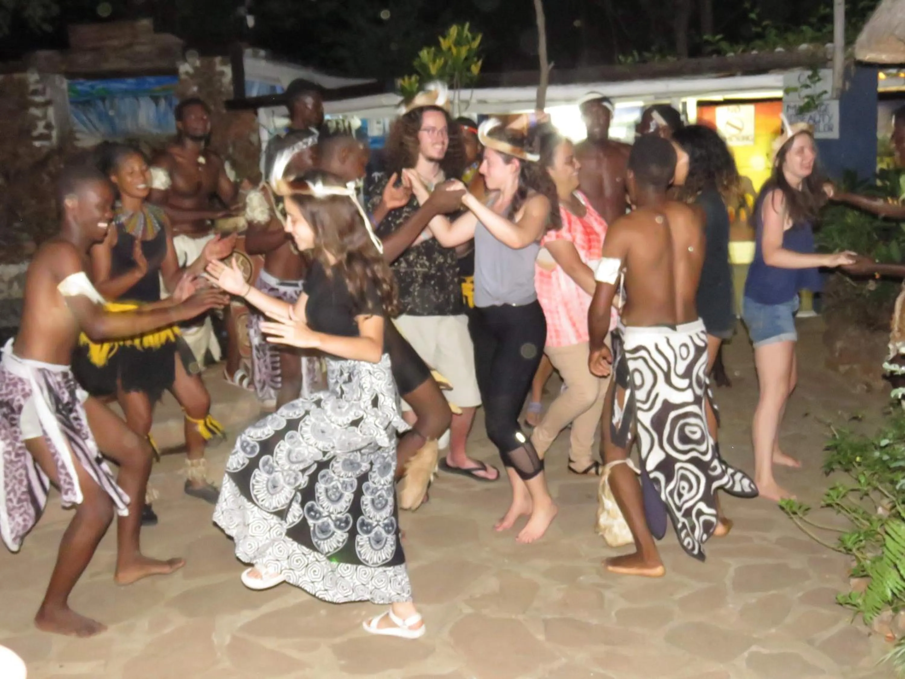 Restaurant/places to eat in Victoria Falls Backpackers Lodge