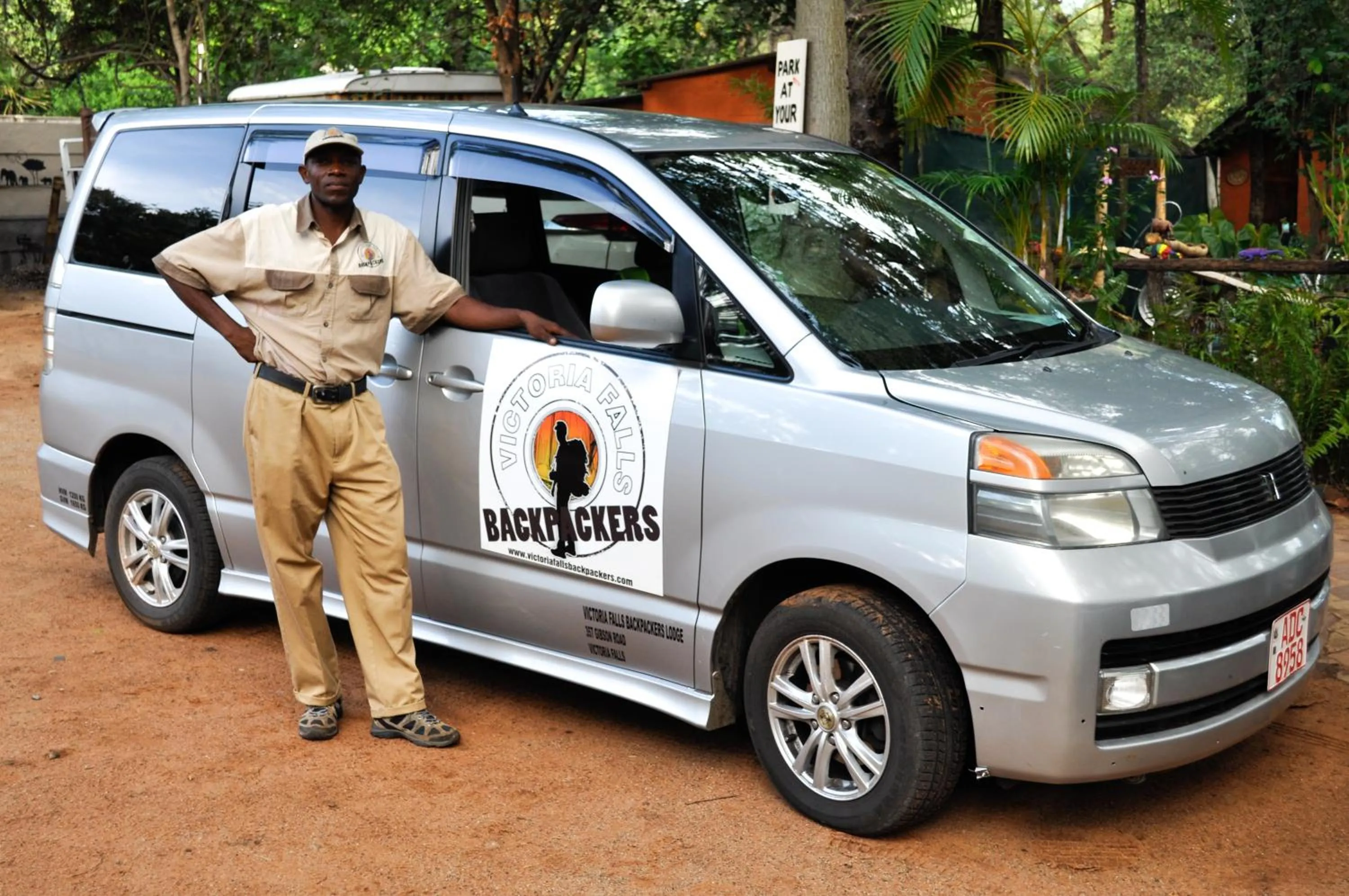 Property building in Victoria Falls Backpackers Lodge