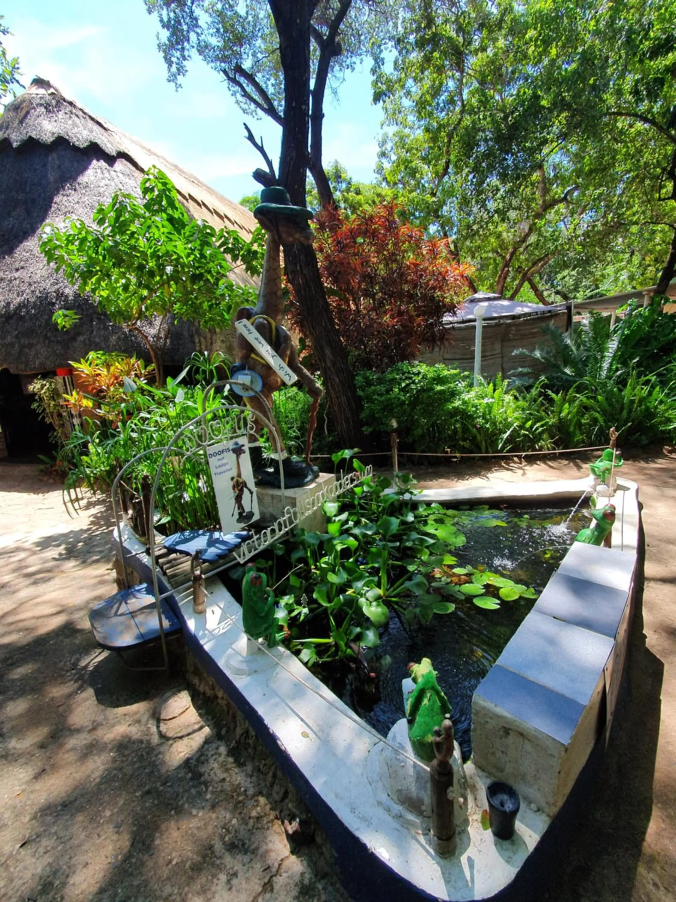 Property building in Victoria Falls Backpackers Lodge