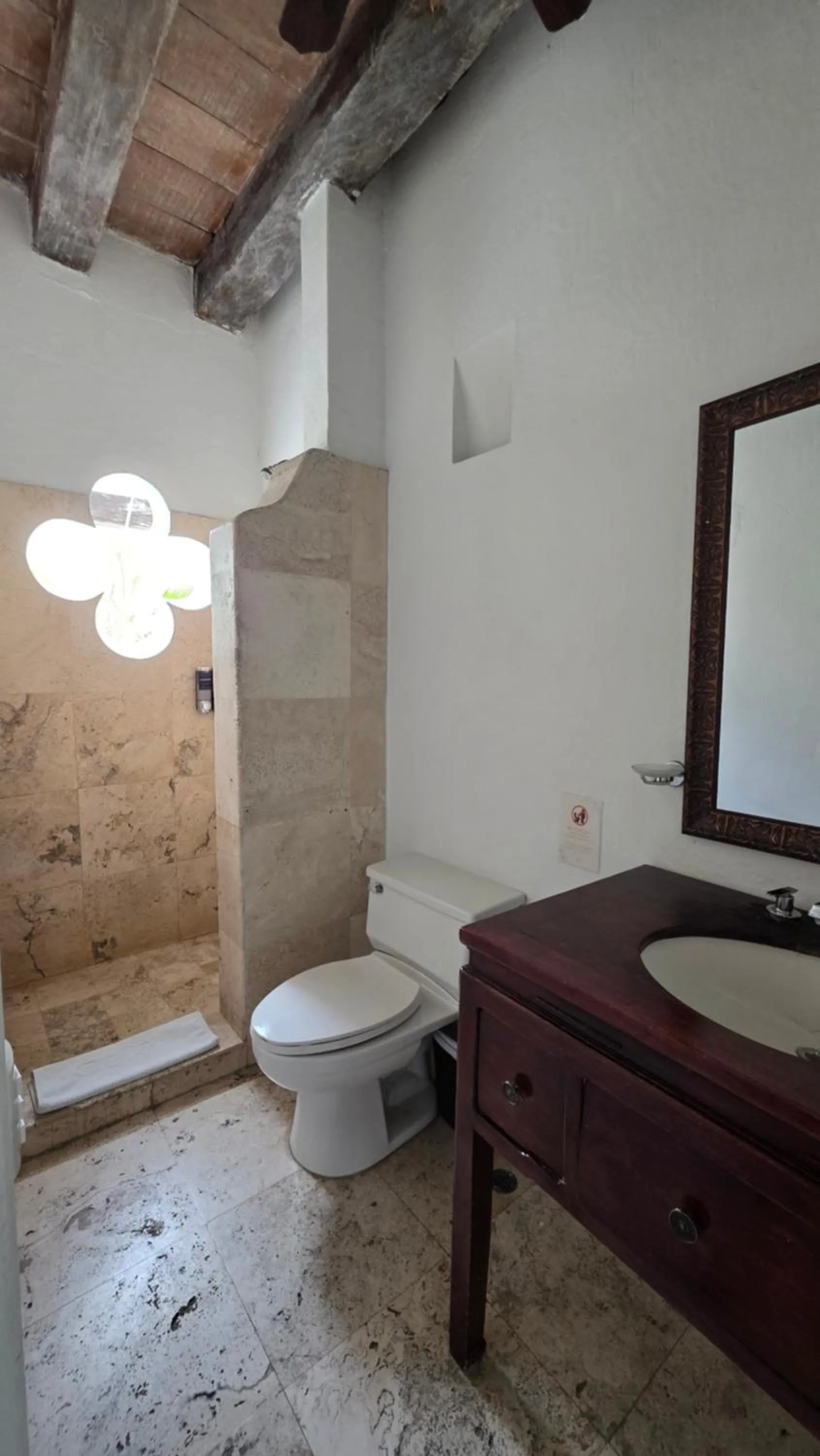 Bathroom in Hotel Casa la Tablada