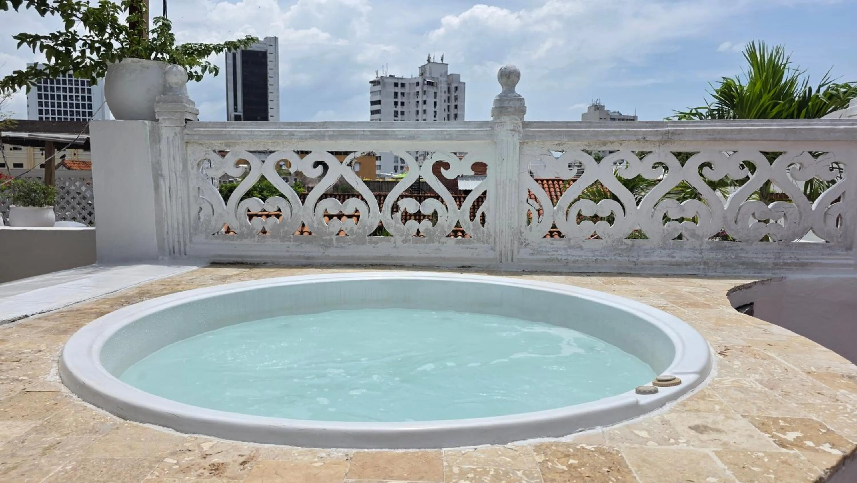 Hot Tub in Hotel Casa la Tablada