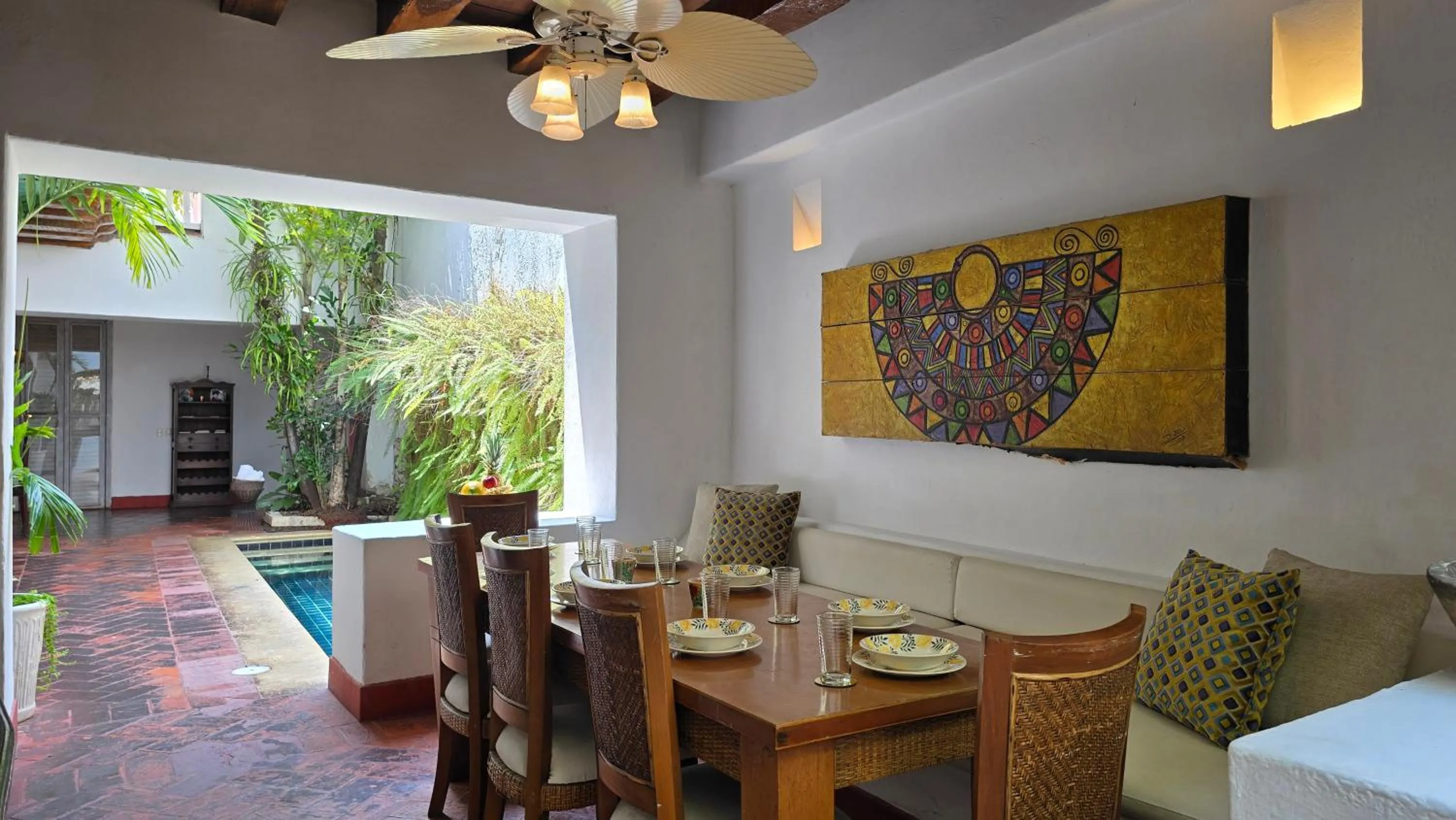 Seating area in Hotel Casa la Tablada By GB Collection