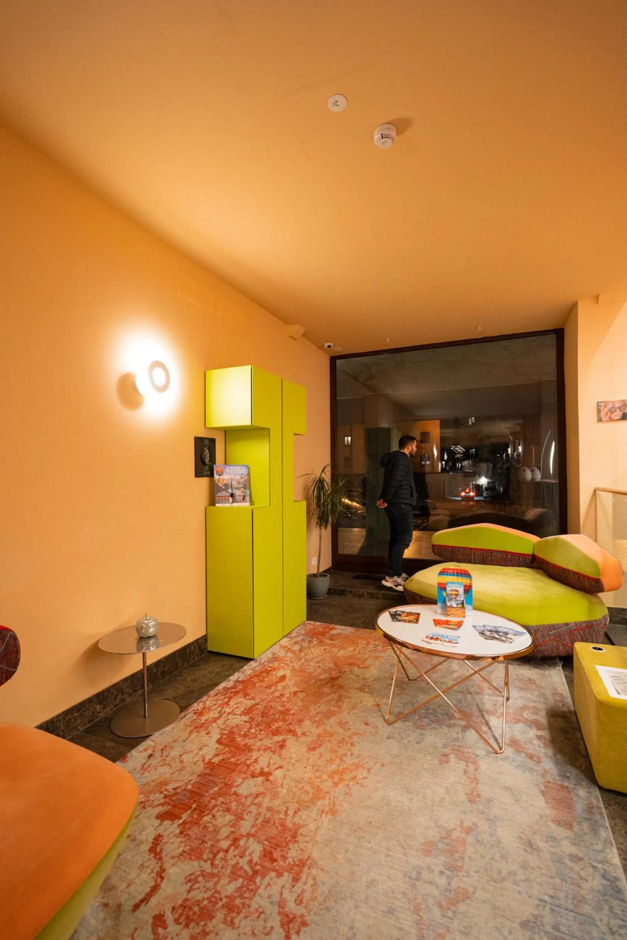 Lobby or reception in OMAMA Hotel