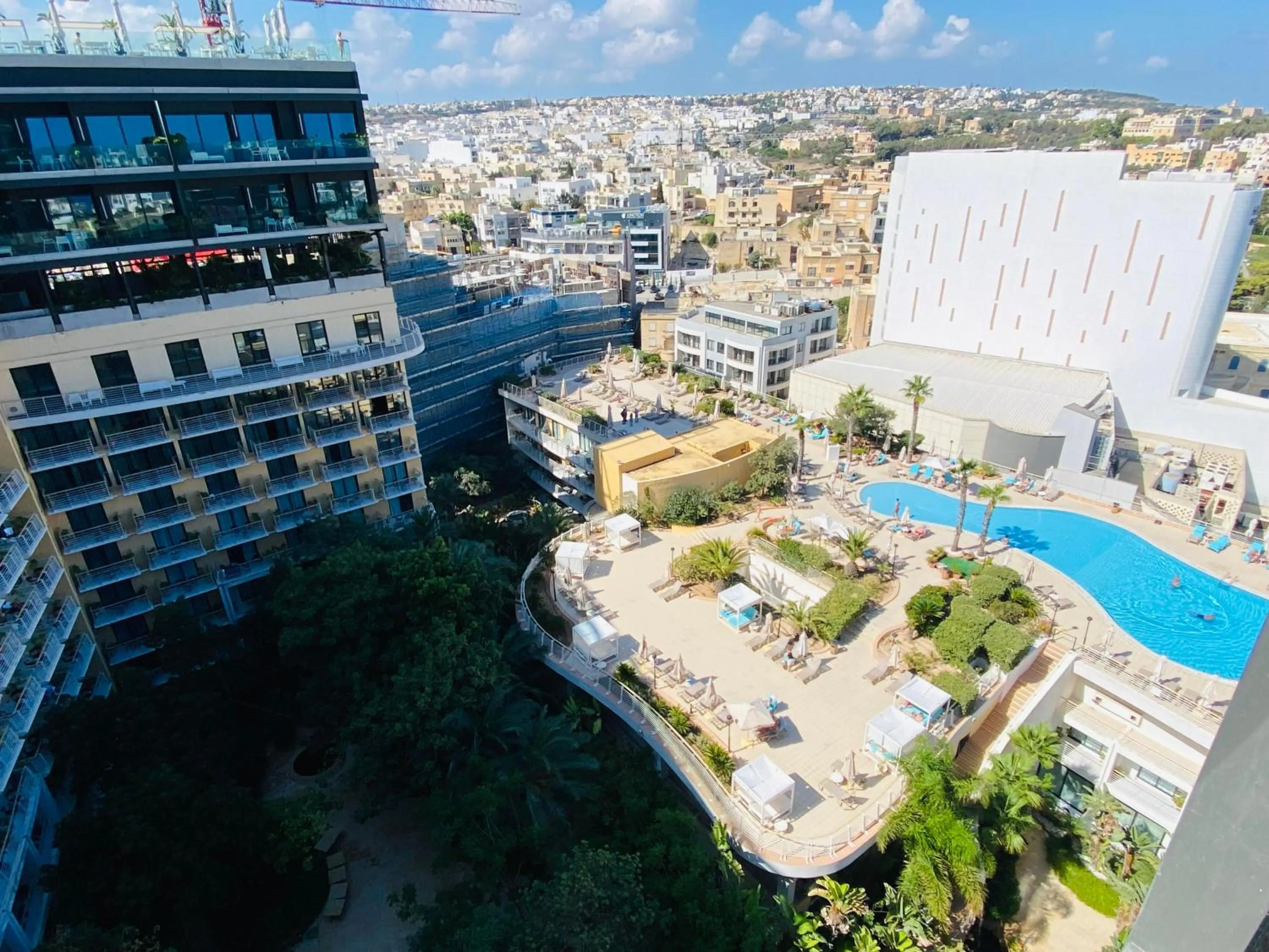 Bird's eye view in InterContinental Malta by IHG