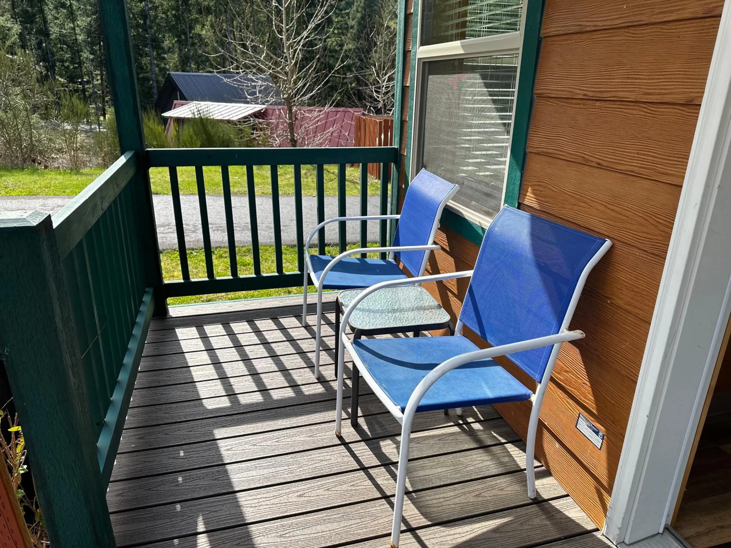 Balcony/Terrace in Packwood Lodge & Cabins