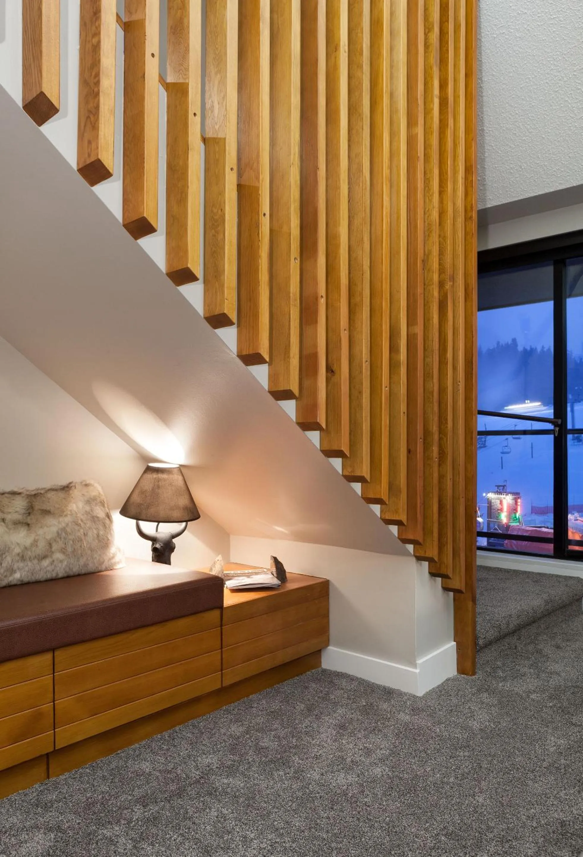 Living room in Gibbons Life Accommodations