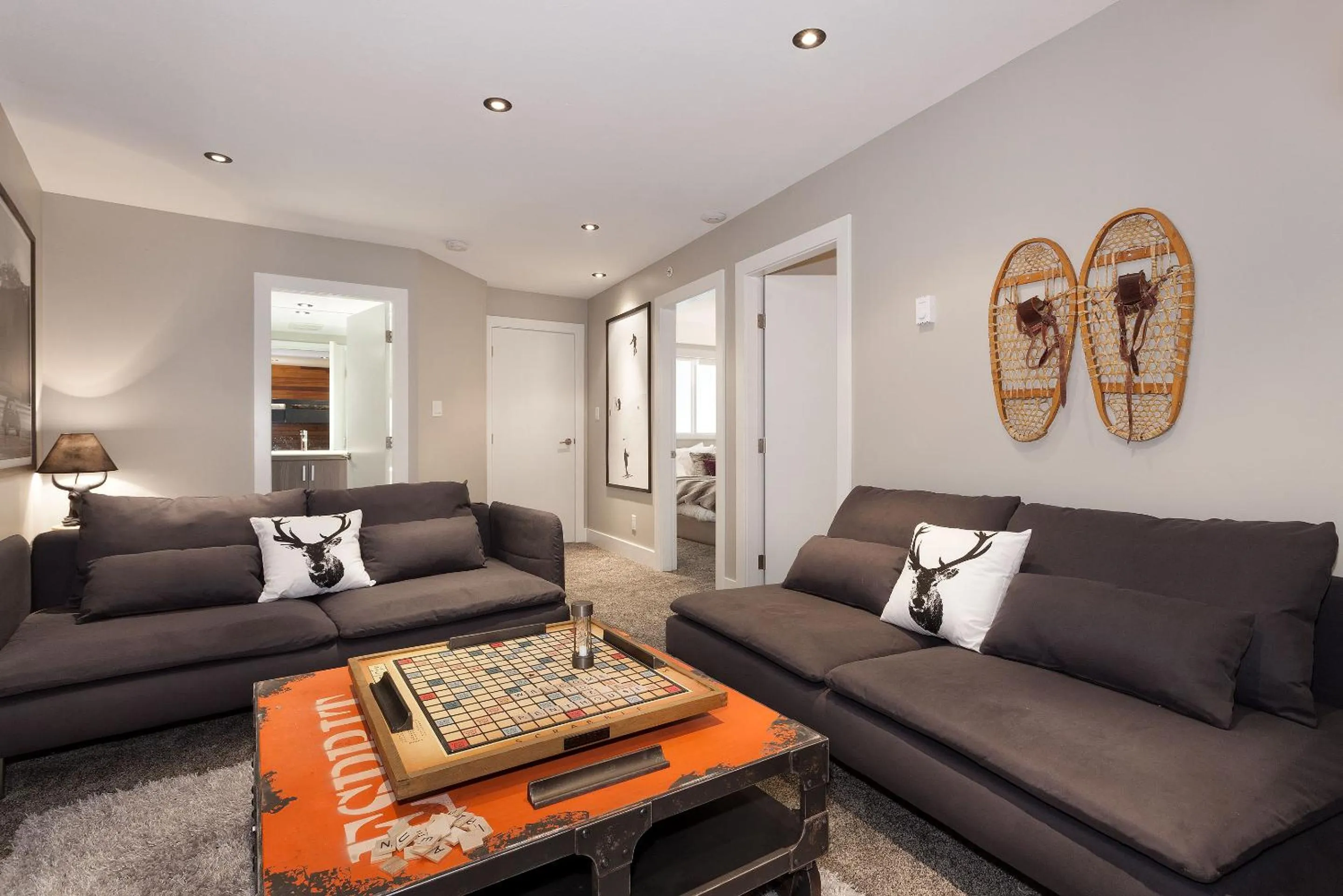 Living room in Gibbons Life Accommodations