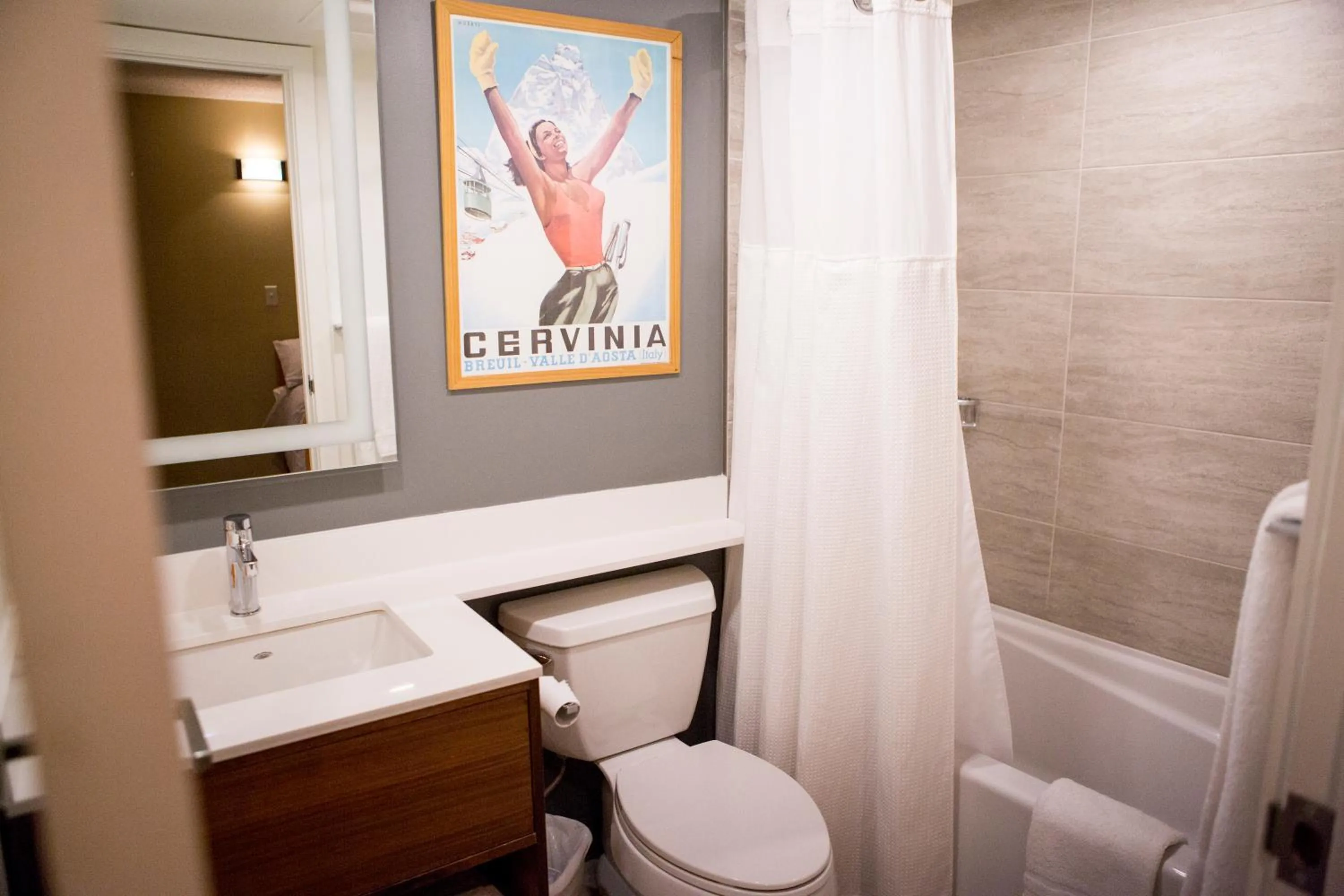 Bathroom in Gibbons Life Accommodations