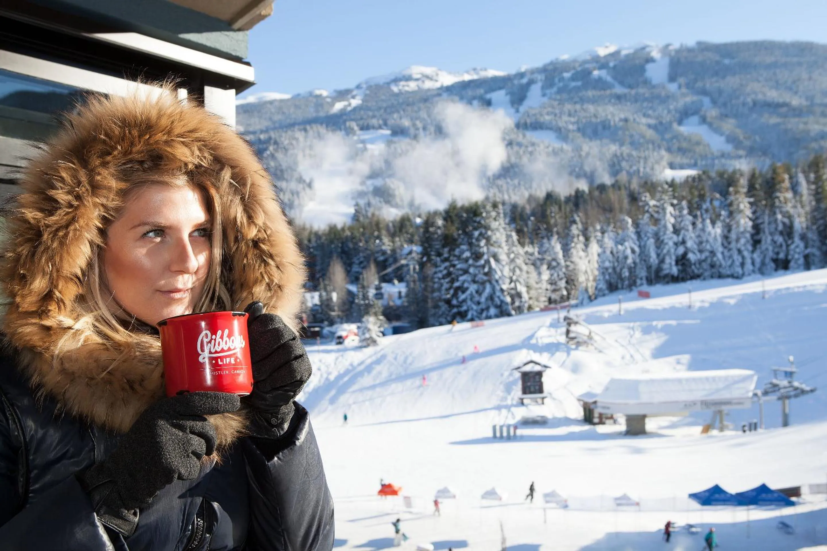 Skiing in Gibbons Life Accommodations