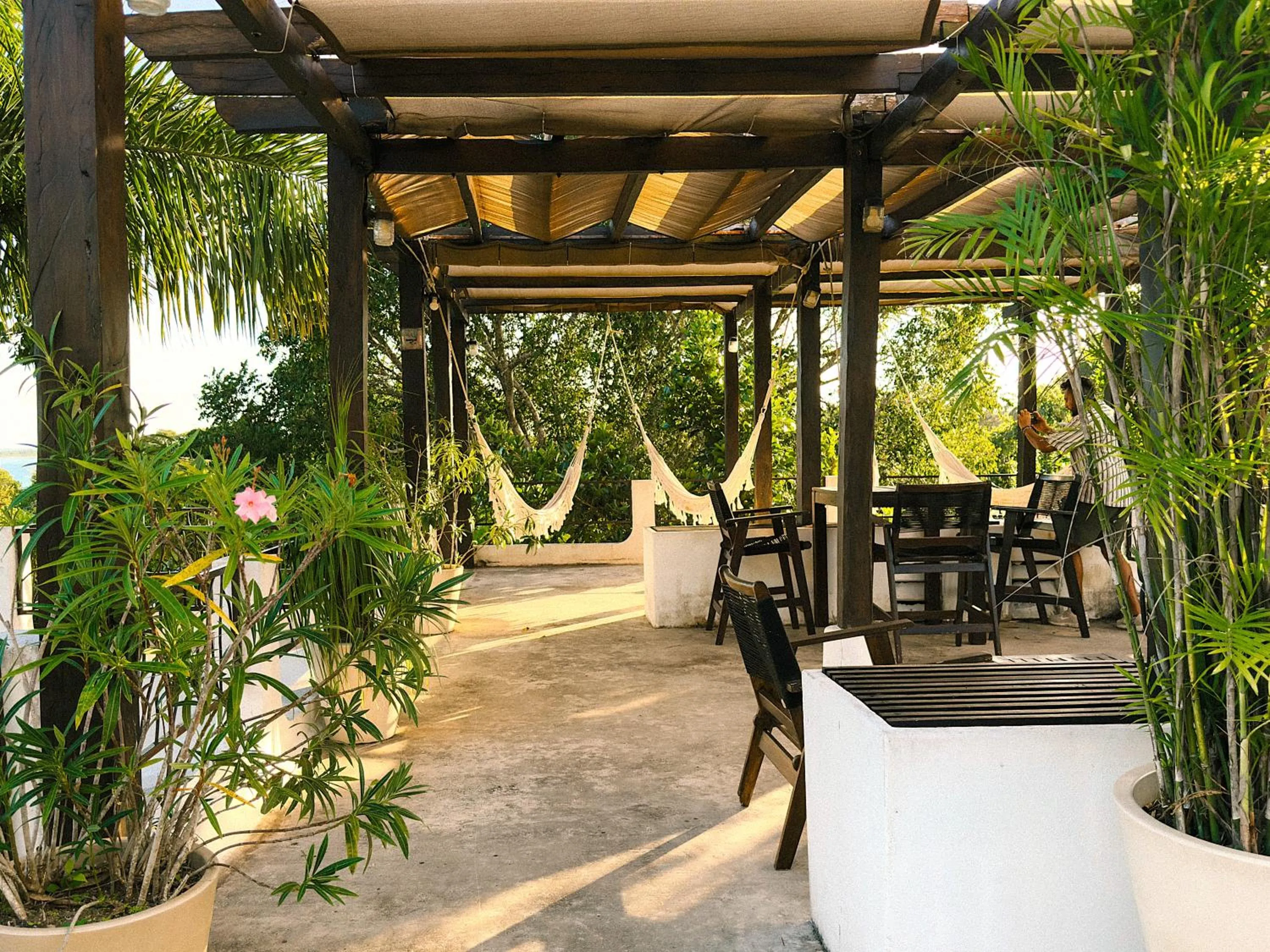 Property building in Hotel Aires Bacalar