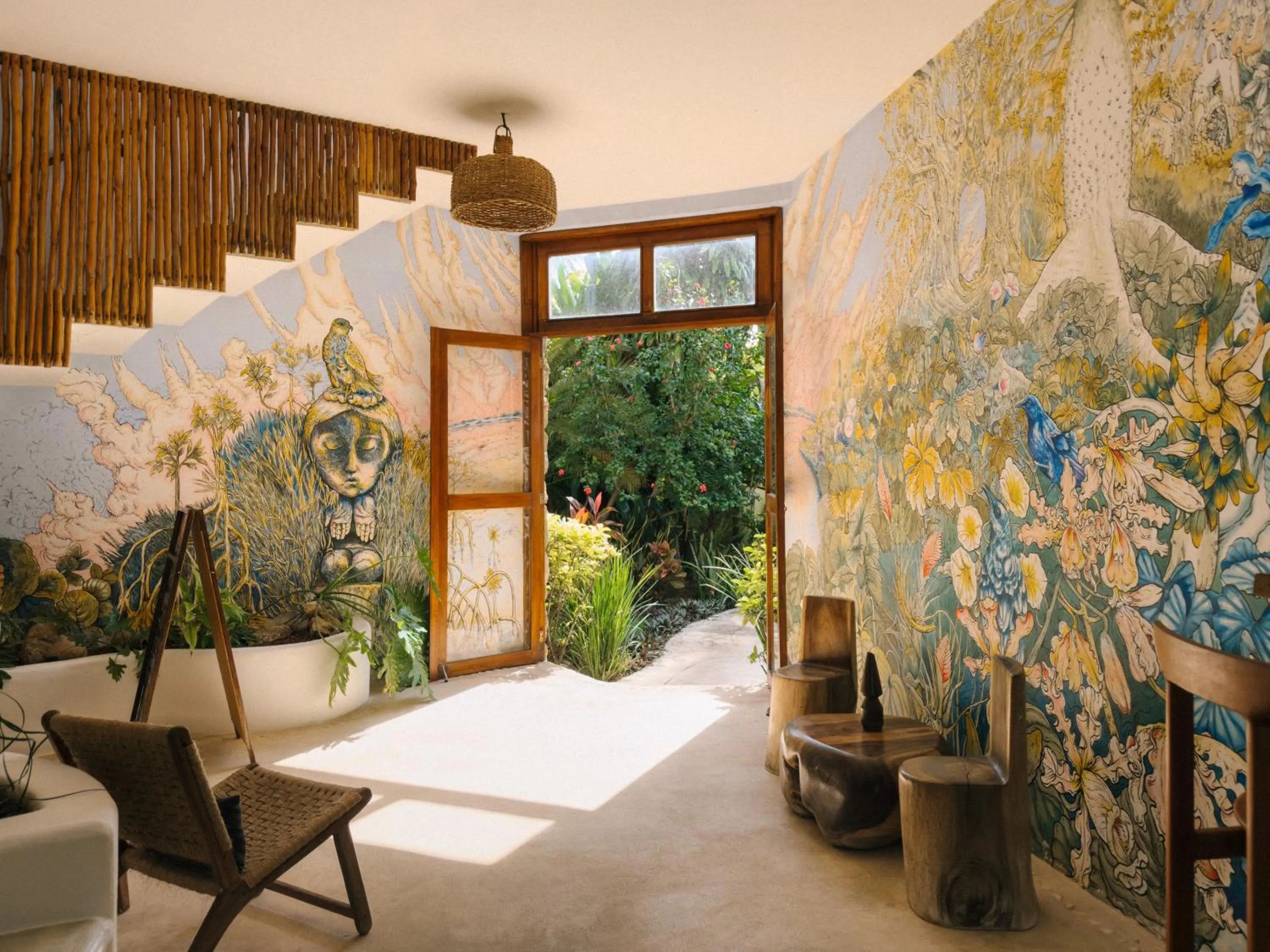 Property building in Hotel Aires Bacalar