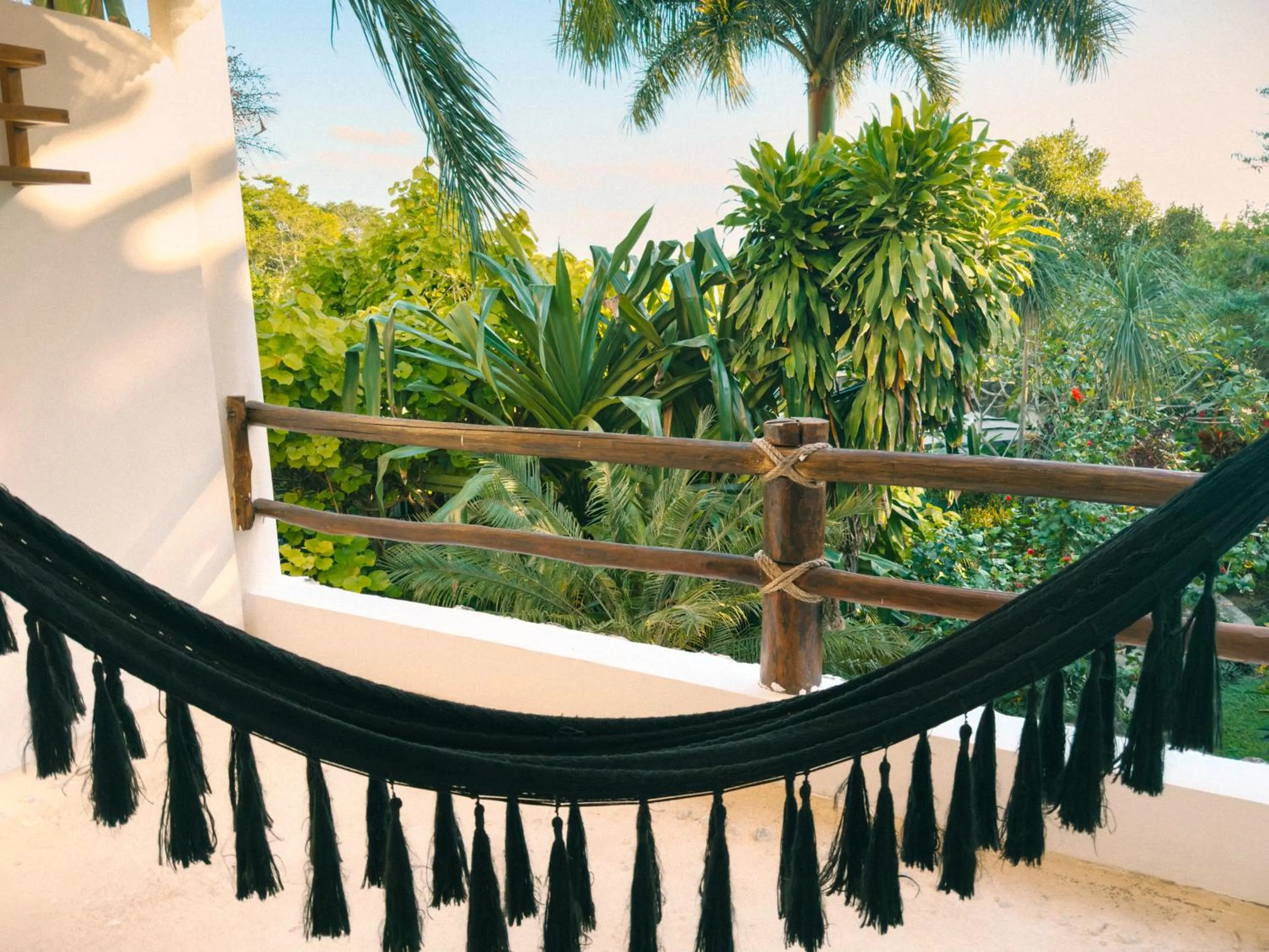 Balcony/Terrace in Hotel Aires Bacalar