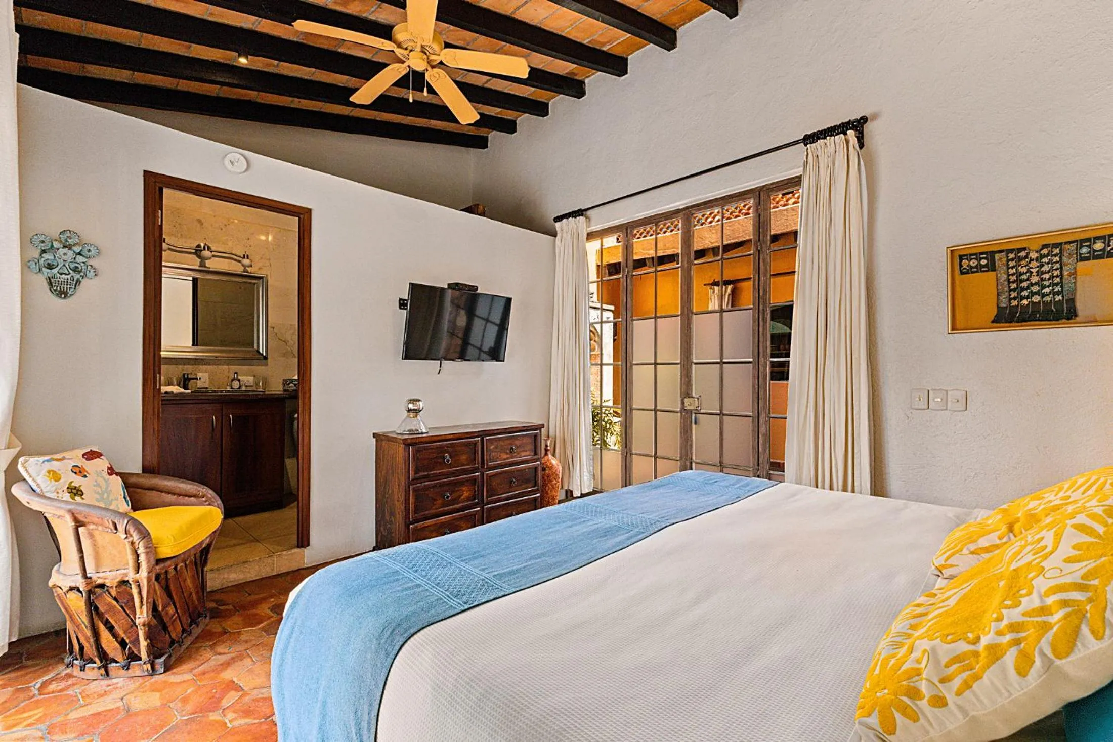 Bedroom, Bed in Villa Lola - Adults Only