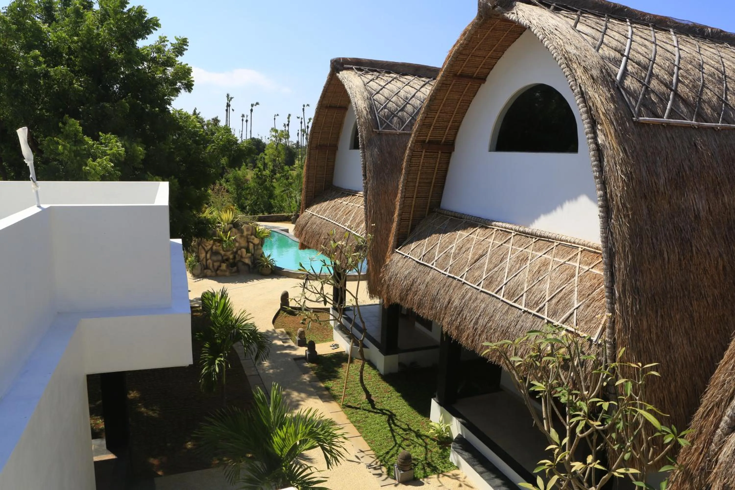 Balcony/Terrace in Bunga Laut Bungalow