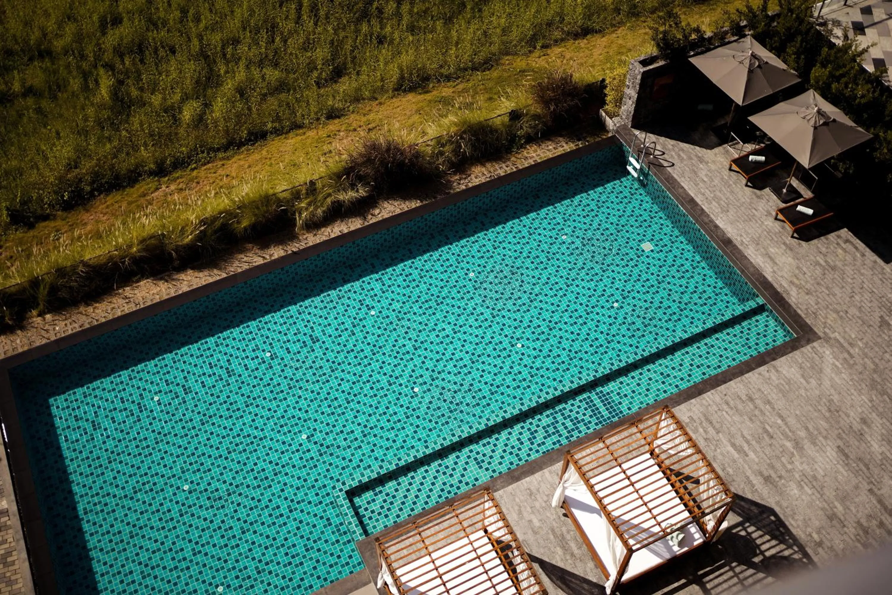 Swimming pool in Brique Hotel Chiangmai