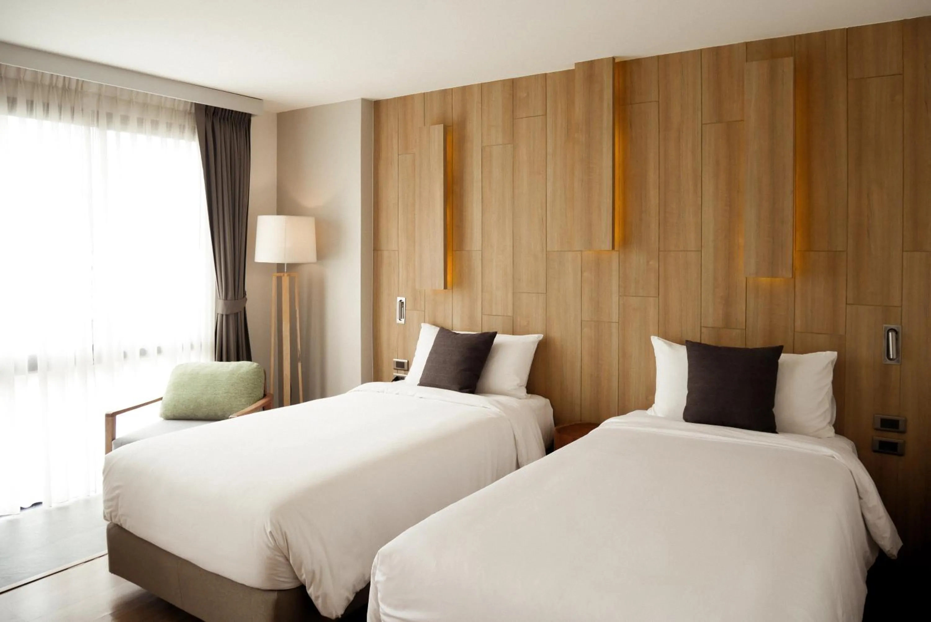 Bed in Brique Hotel Chiangmai