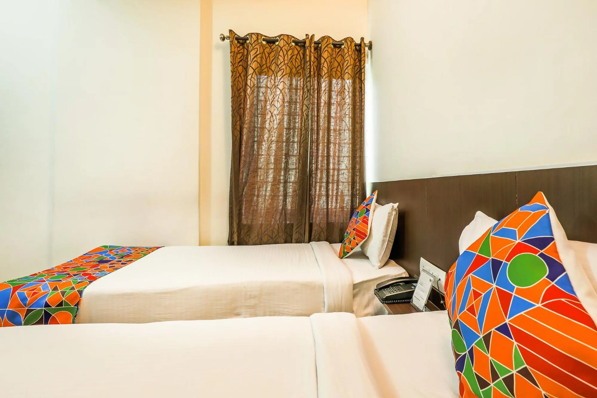 Bed in FabHotel RMS Comforts - Nr Yeshwantpur Railway Station