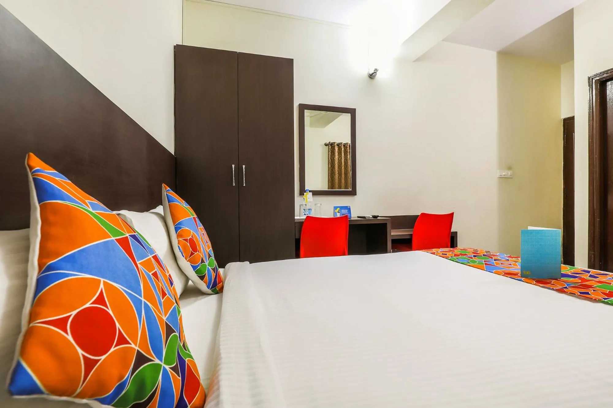 Bed in FabHotel RMS Comforts - Nr Yeshwantpur Railway Station