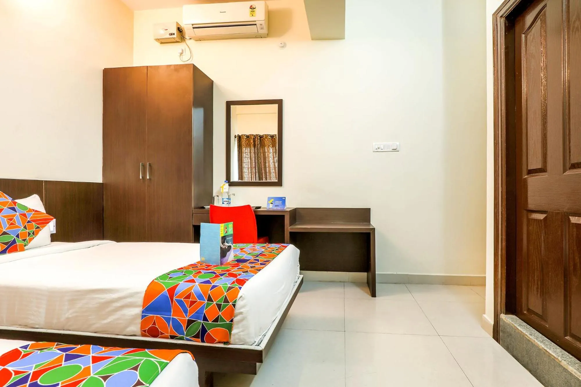 Bed in FabHotel RMS Comforts - Nr Yeshwantpur Railway Station