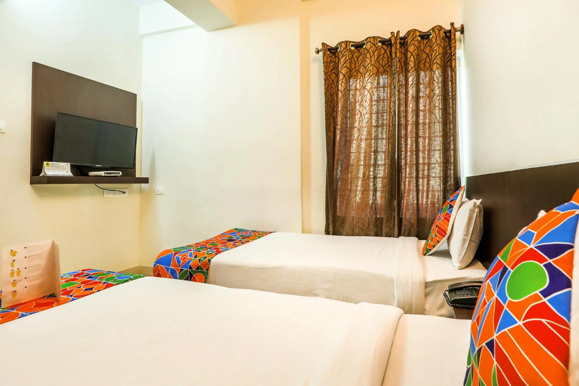 Bed in FabHotel RMS Comforts - Nr Yeshwantpur Railway Station