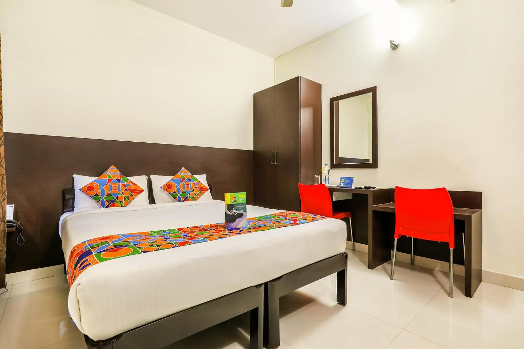 Bed in FabHotel RMS Comforts - Nr Yeshwantpur Railway Station